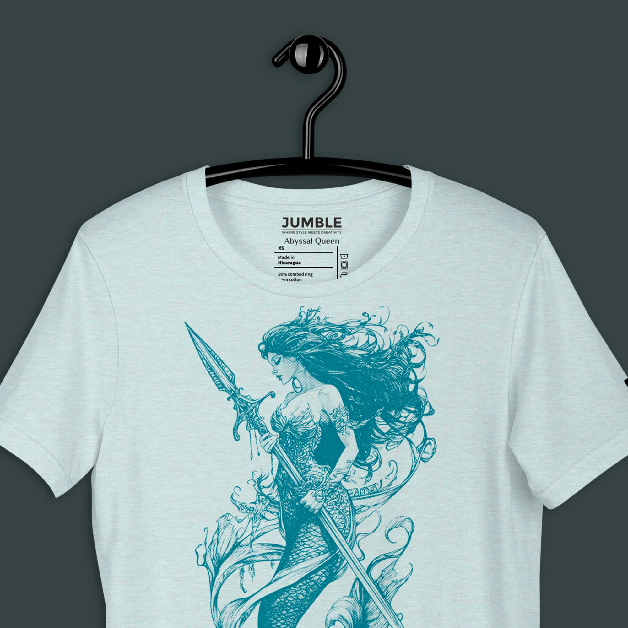 Abyssal Queen Modern Regular Fit T-Shirt | Bella+Canvas - Image 10