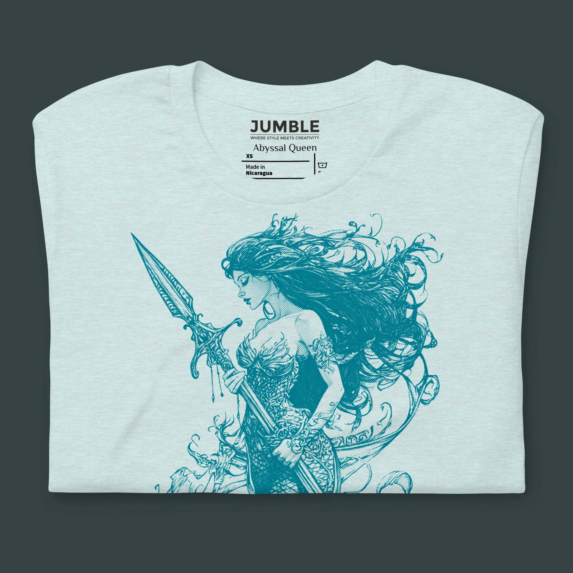 Abyssal Queen Modern Regular Fit T-Shirt | Bella+Canvas - Image 8