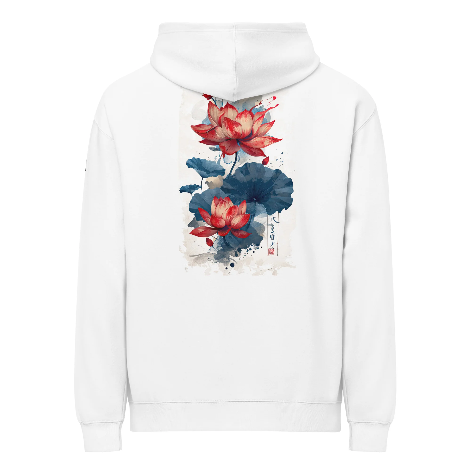 Aka Shu Ren Men’s Oversized Boxed Hoodie | Cotton Heritage - Image 5