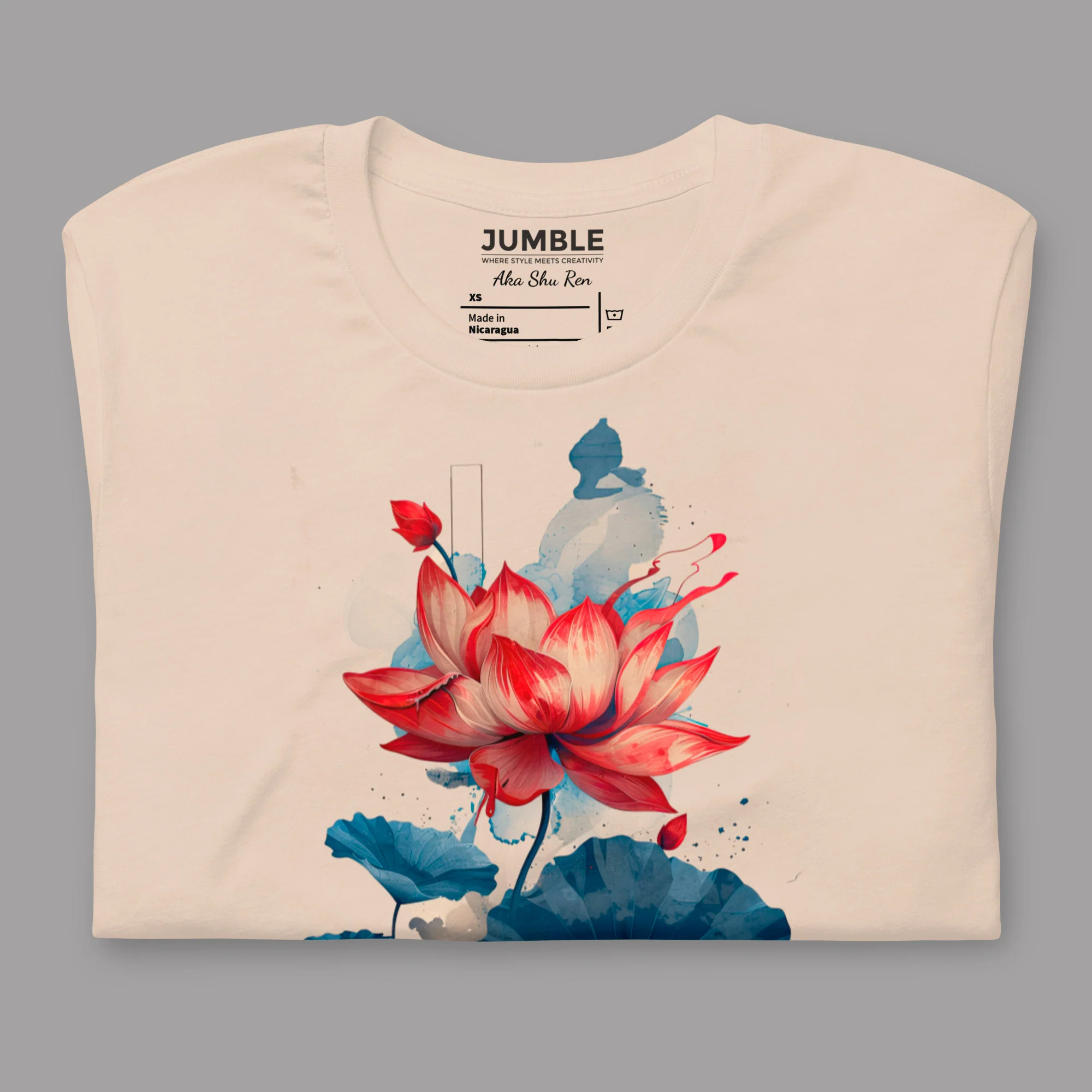 Aka Shu Ren Modern Regular Fit T-Shirt | Bella+Canvas - Image 3
