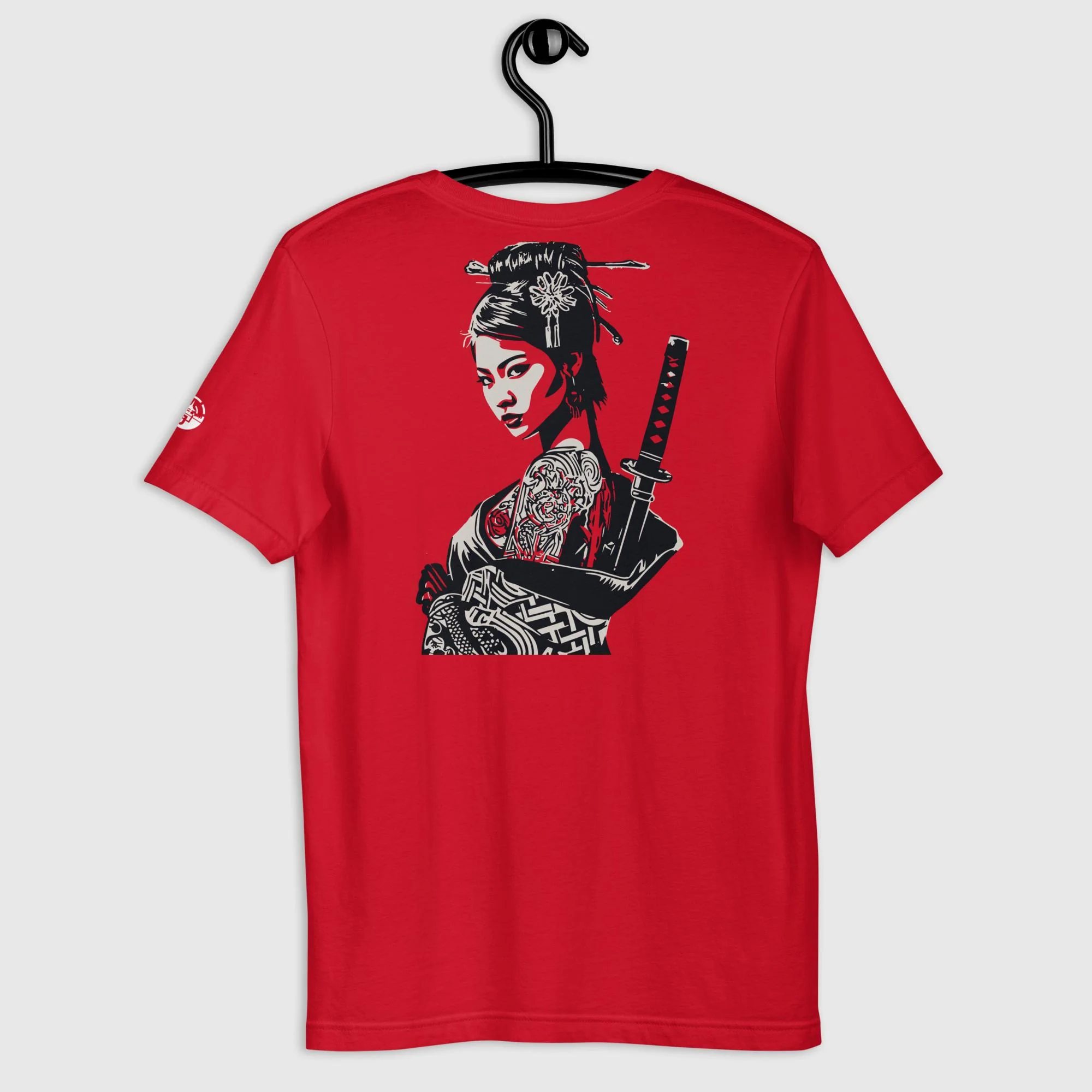 Akai Hime Modern Regular Fit T-Shirt (back print) | Bella+Canvas