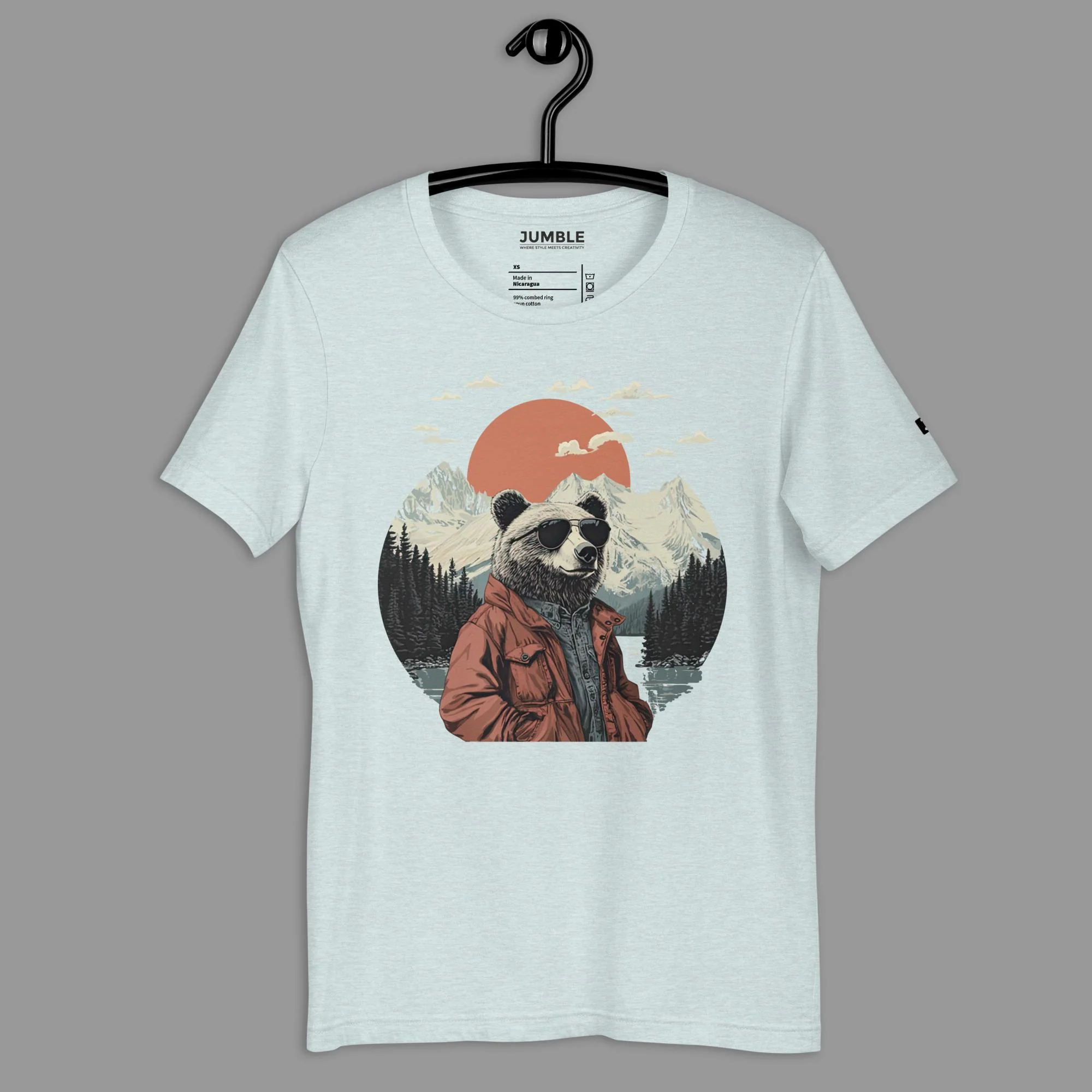Alpine Cool Modern Regular Fit T-Shirt | Bella+Canvas - Image 15