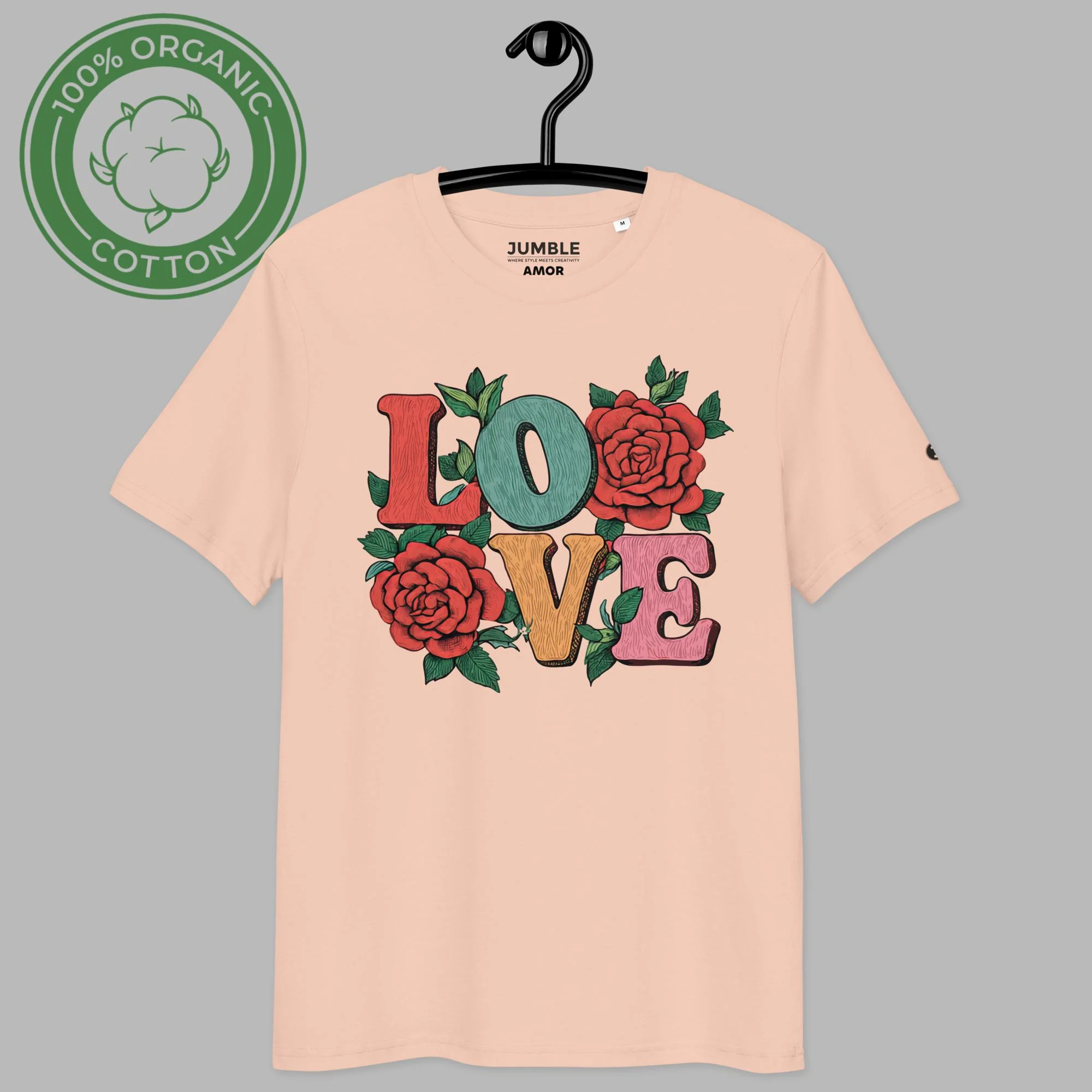 AMOR Premium Organic Cotton Medium Fit T-Shirt | Stanley/Stella - Image 3