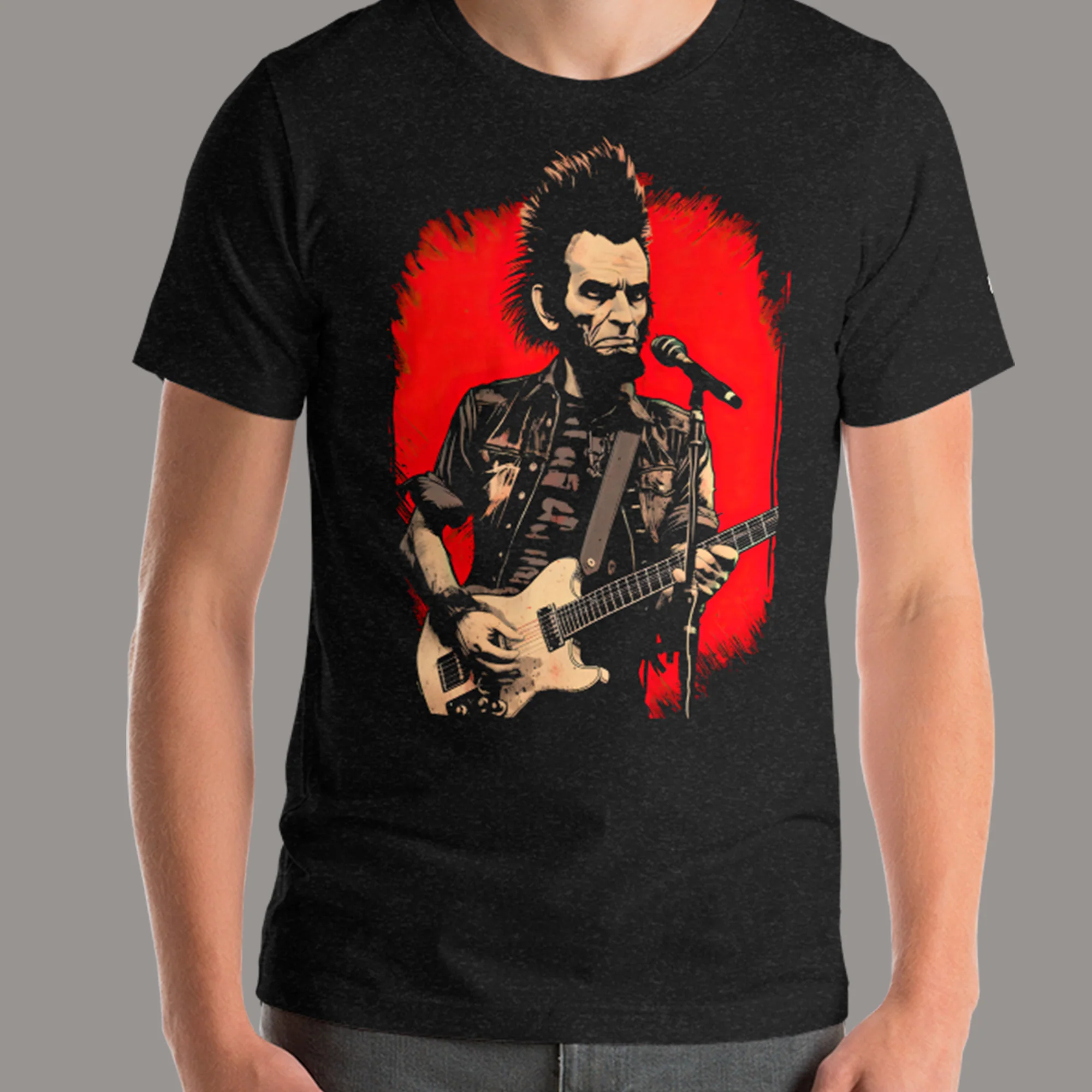 Anarchy in the USA Modern Regular Fit T-Shirt | Bella+Canvas - Image 2