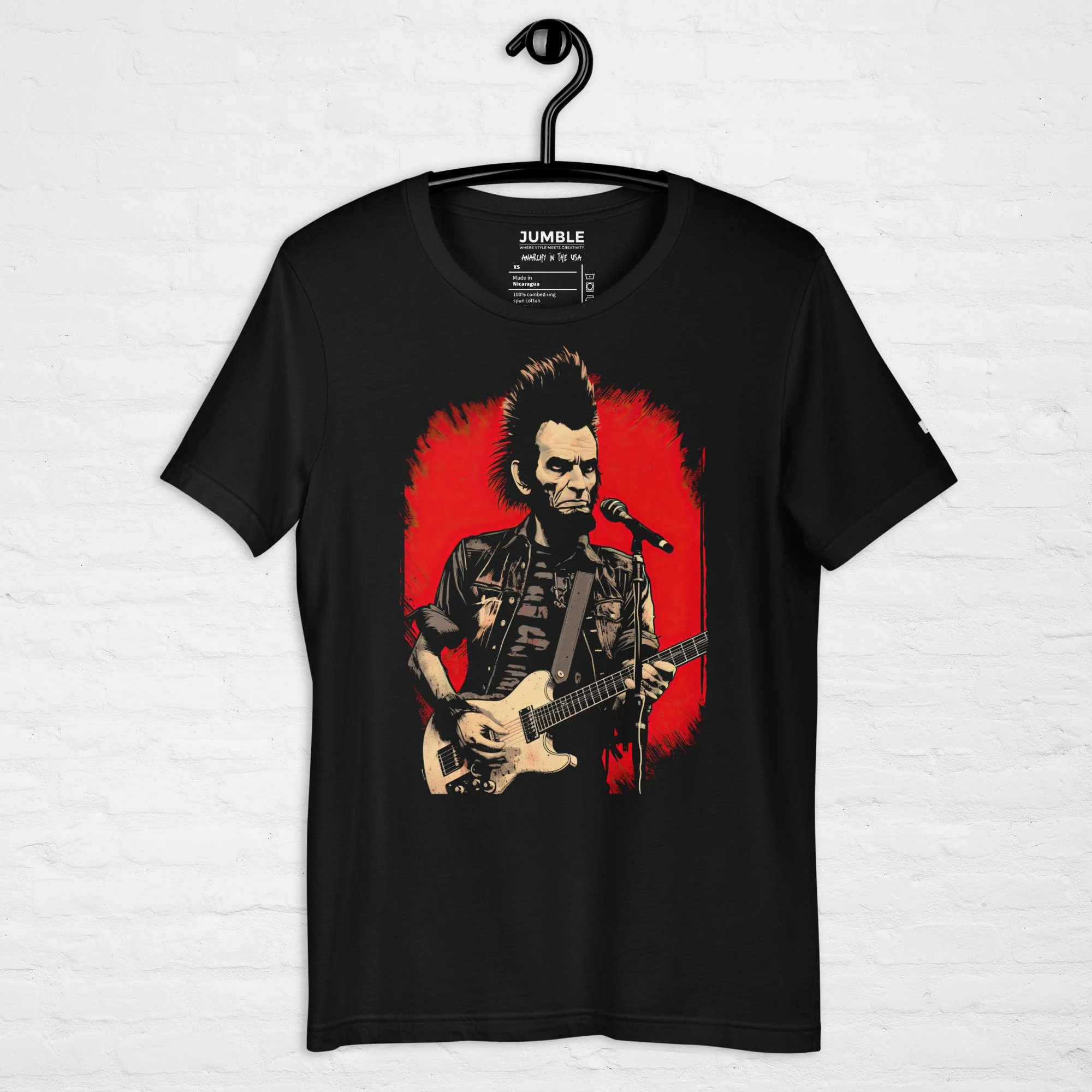 Anarchy in the USA Modern Regular Fit T-Shirt | Bella+Canvas - Image 6