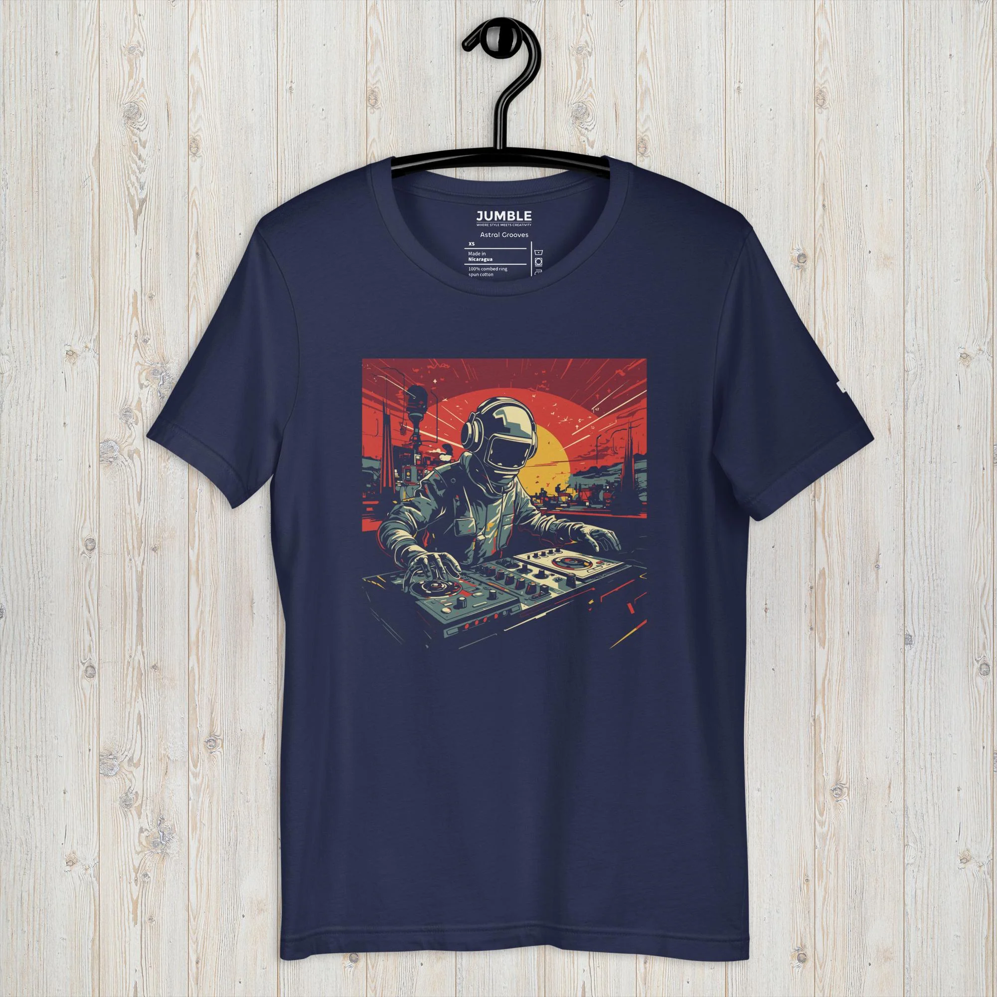 Astral Grooves Modern Regular Fit T-Shirt | Bella+Canvas - Image 6