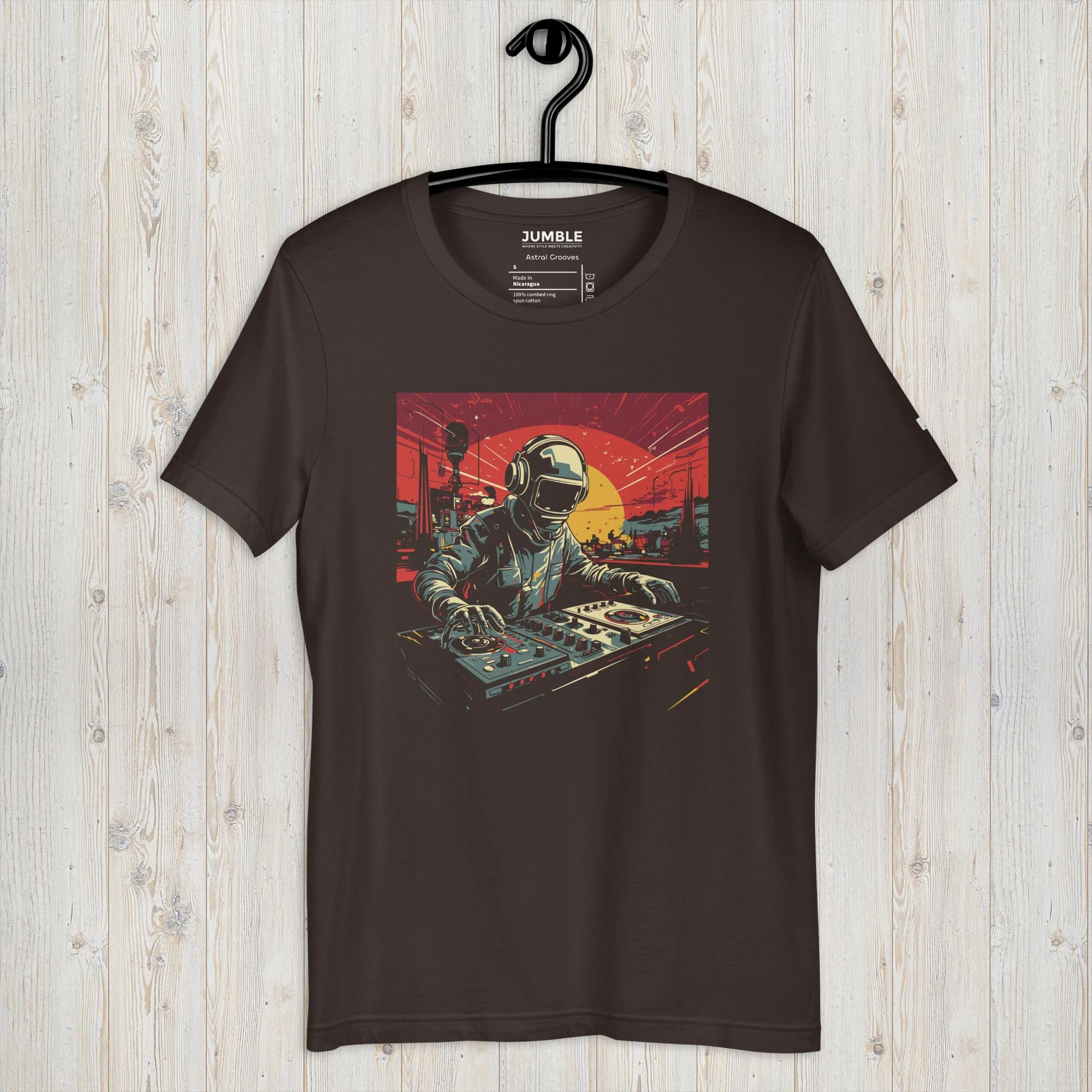 Astral Grooves Modern Regular Fit T-Shirt | Bella+Canvas - Image 7