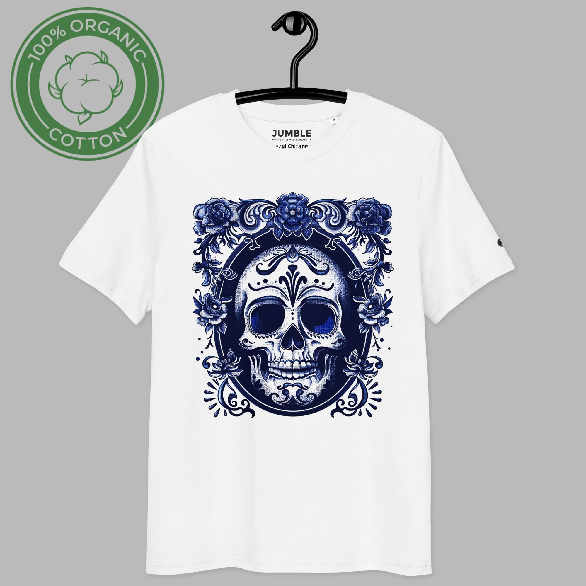 Azul Chicano Premium Organic Cotton Medium Fit T-Shirt | Stanley/Stella