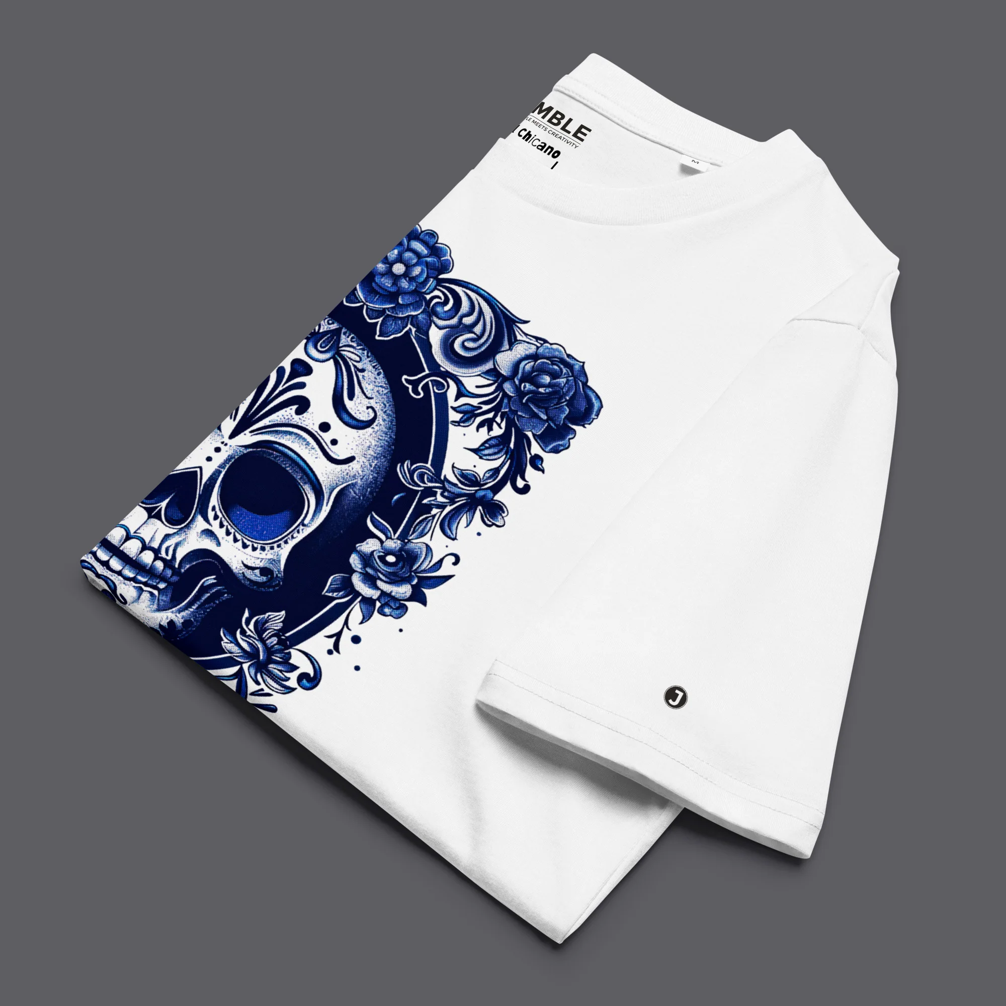 Azul Chicano Premium Organic Cotton Medium Fit T-Shirt | Stanley/Stella - Image 2