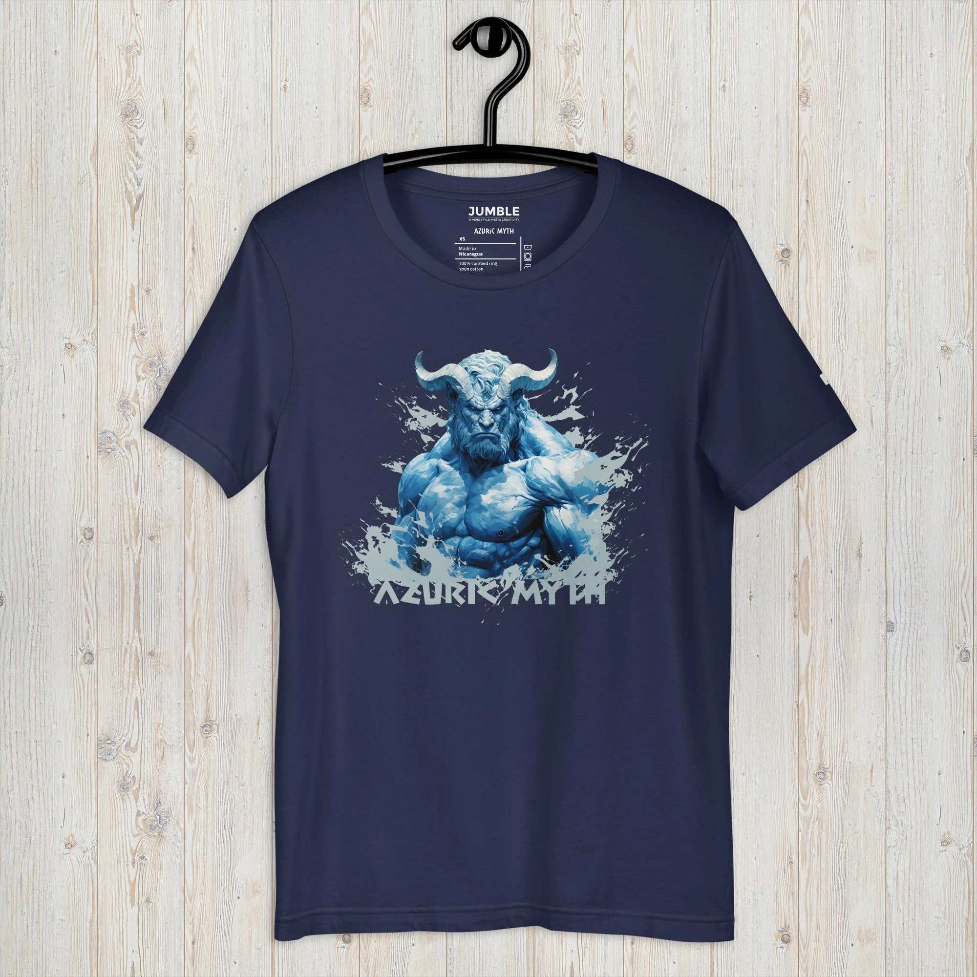 Azuric Myth Modern Regular Fit T-Shirt | Bella+Canvas