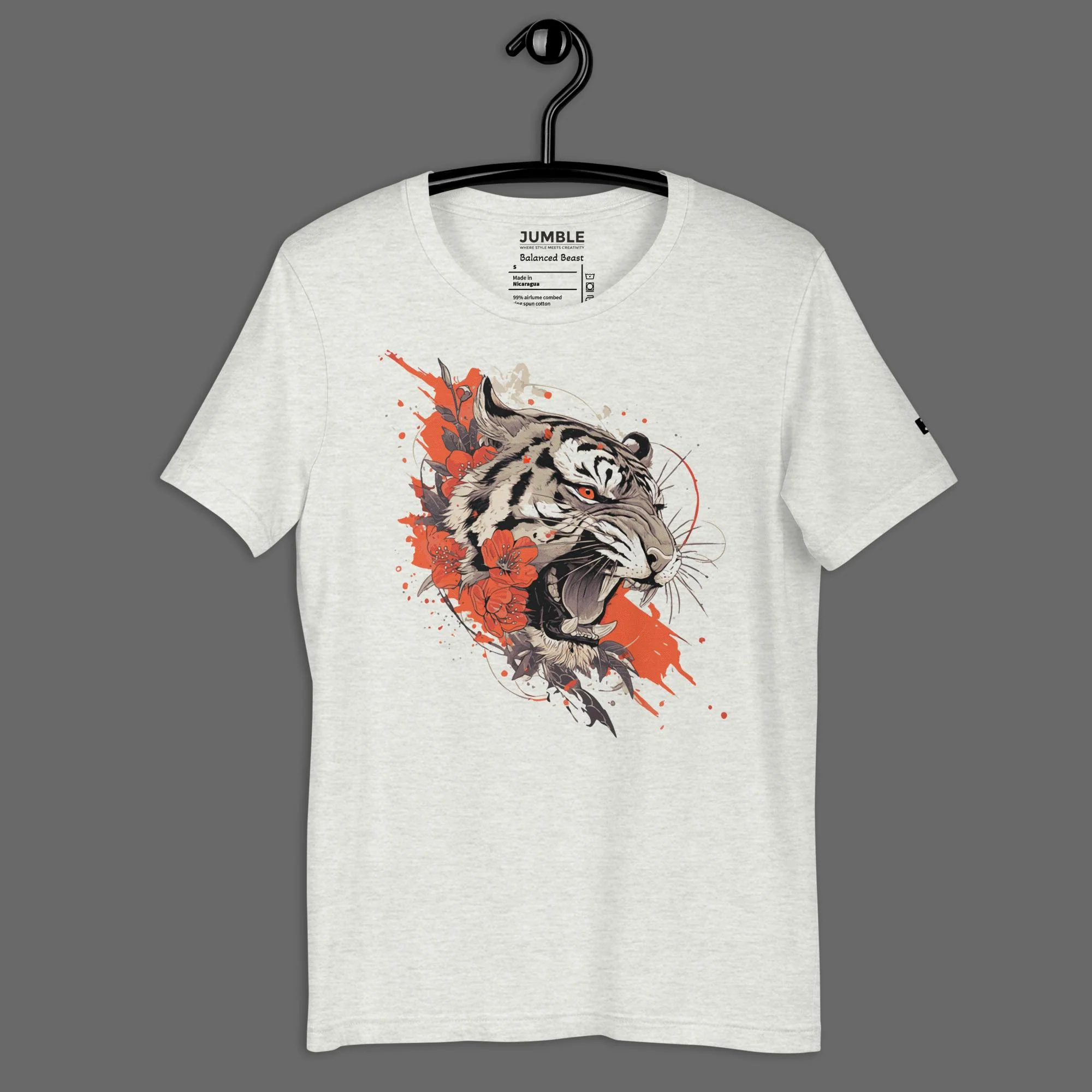 Balanced Beast Modern Regular Fit T-Shirt | Bella+Canvas - Image 5