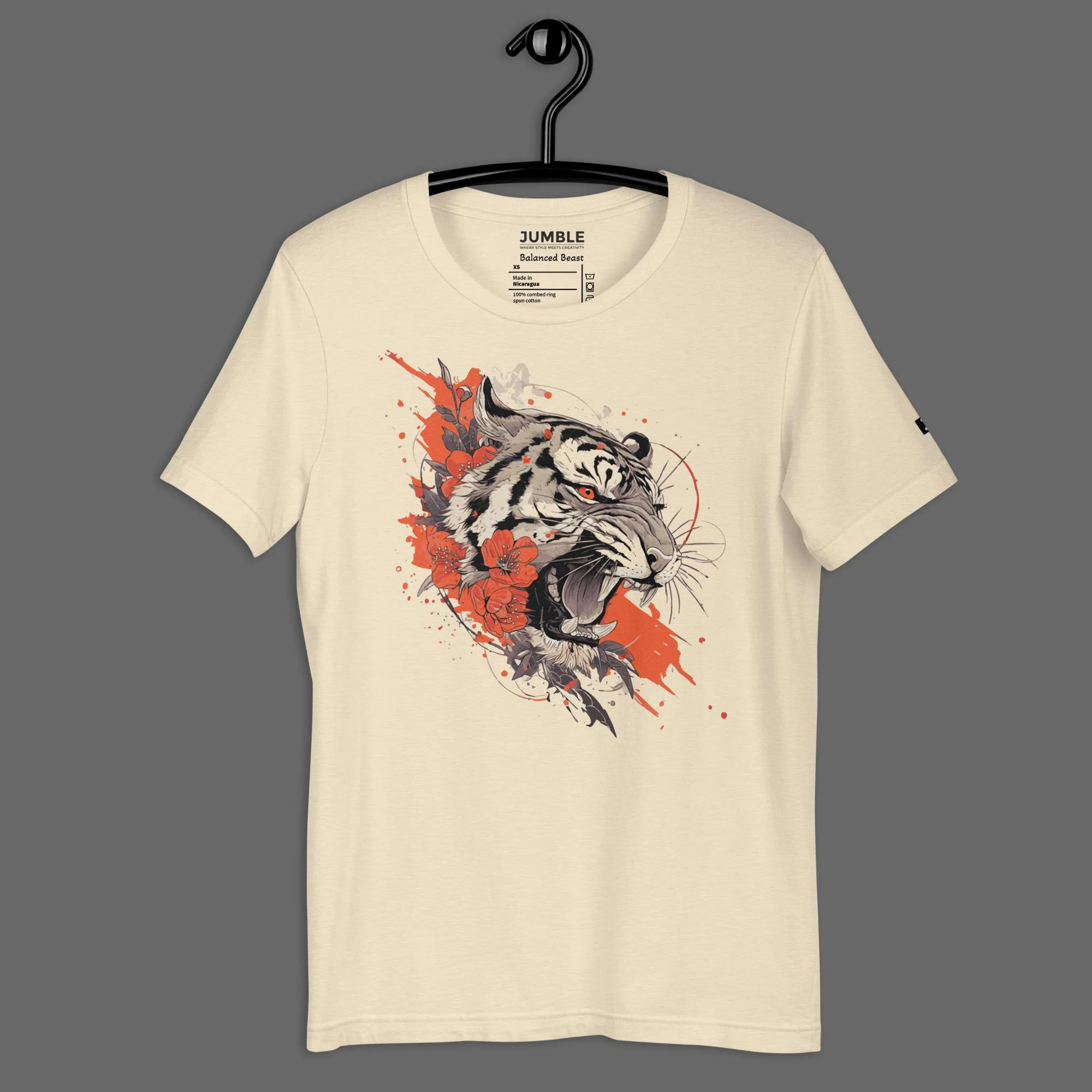 Balanced Beast Modern Regular Fit T-Shirt | Bella+Canvas - Image 8