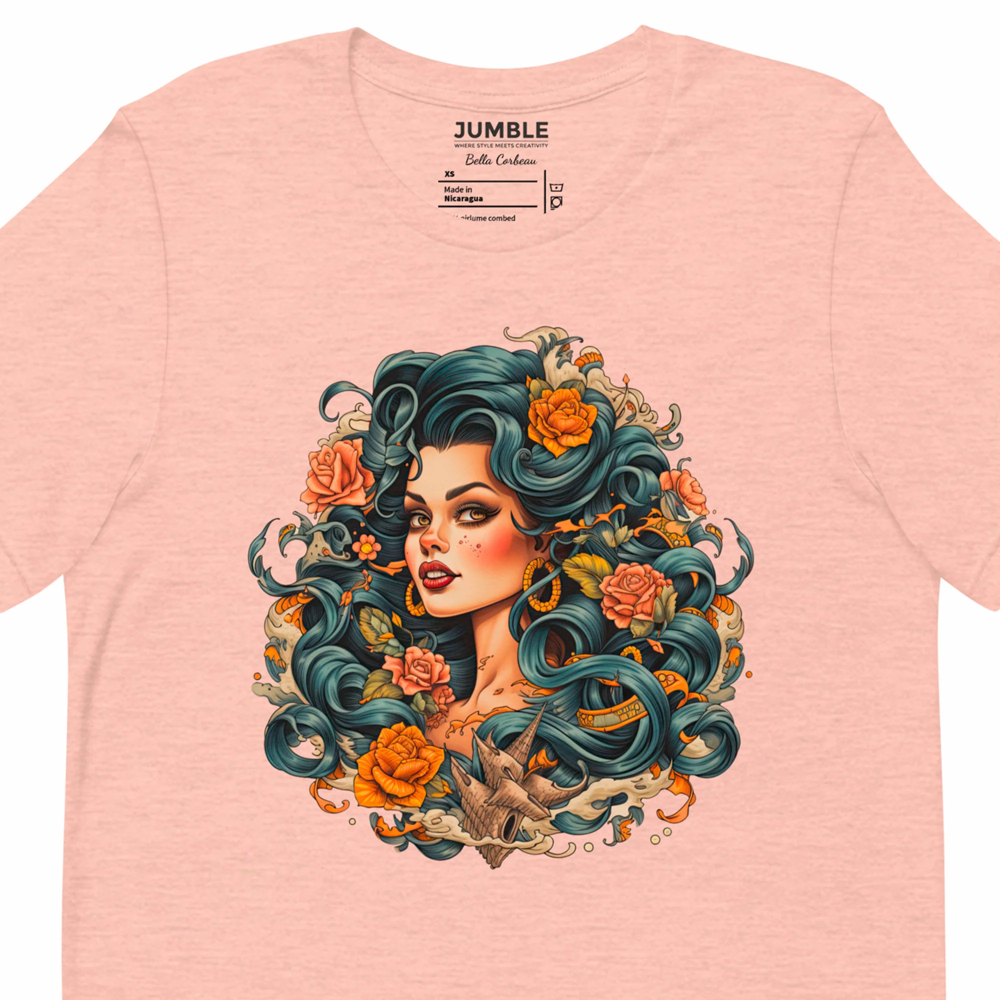 Bella Corbeau Modern Regular Fit T-Shirt | Bella+Canvas - Image 2