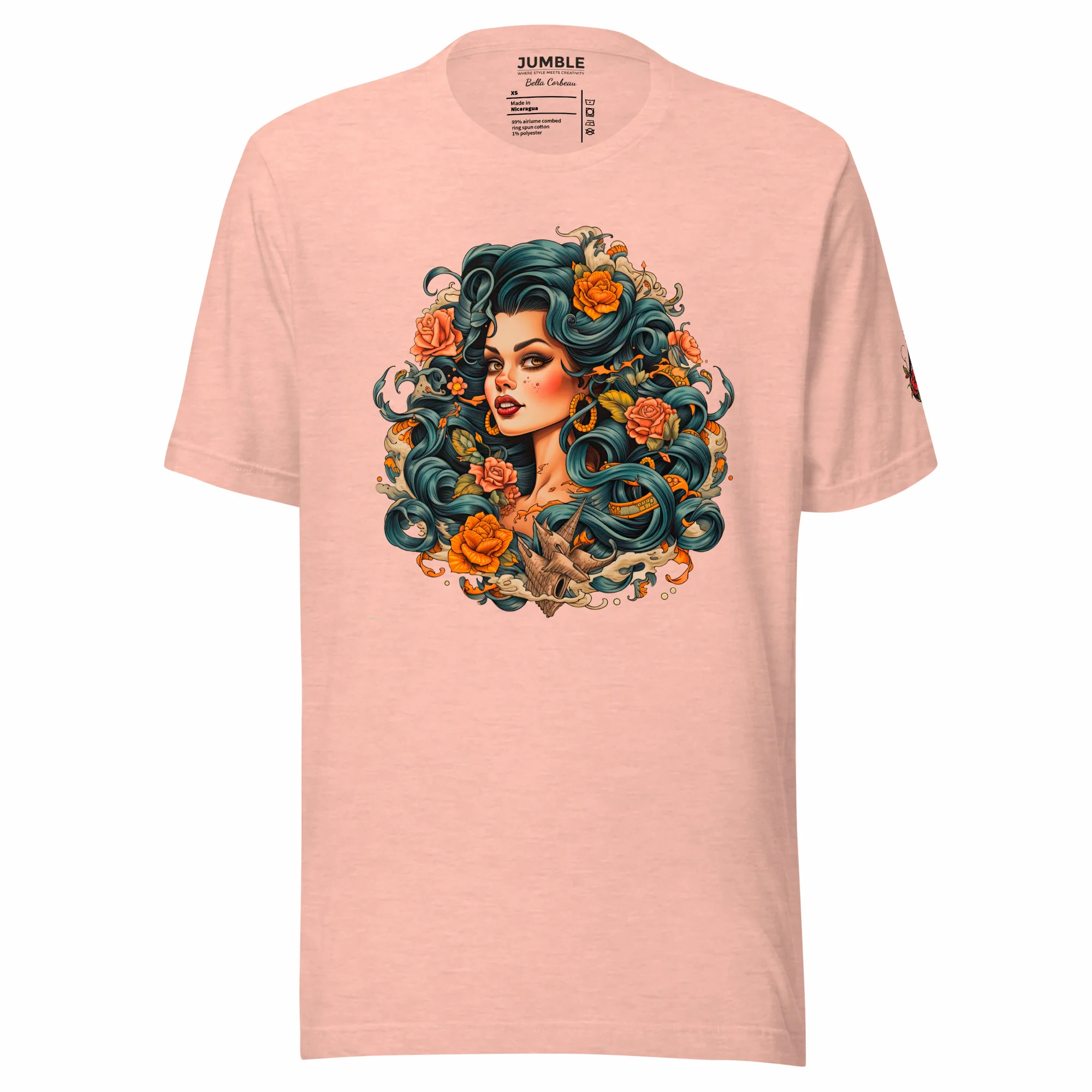 Bella Corbeau Modern Regular Fit T-Shirt | Bella+Canvas - Image 7
