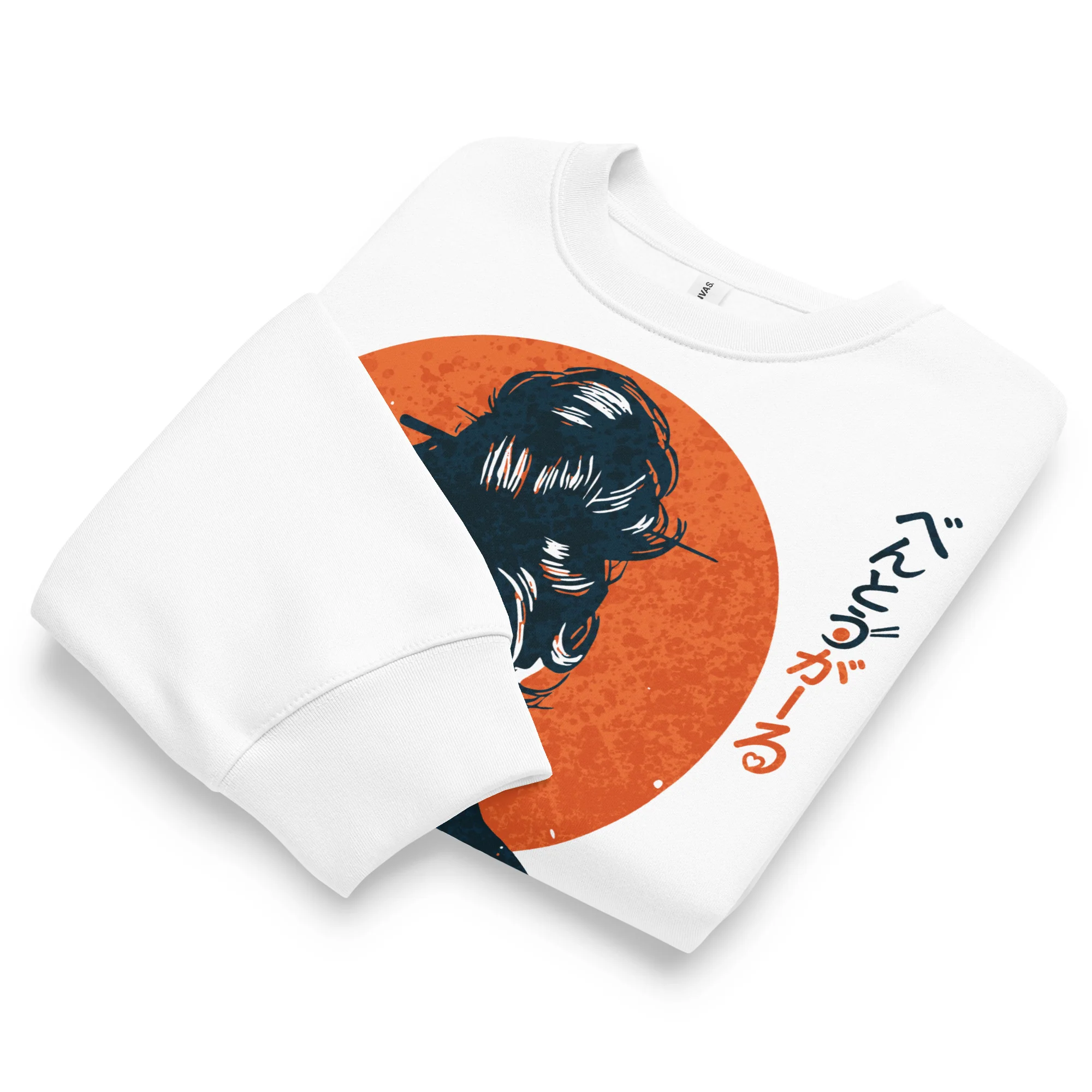Bentō Gāru Oversized Heavyweight Sweatshirt | Bella + Canvas - Image 4