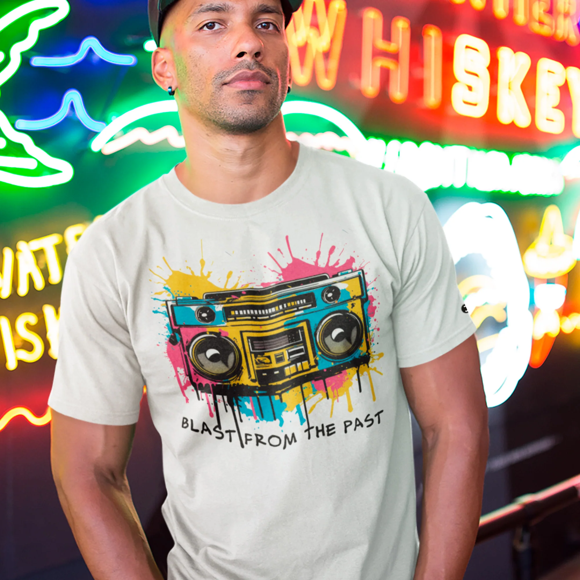 Blast From The Past organic cotton T-Shirt | Stanley/Stella - Image 2