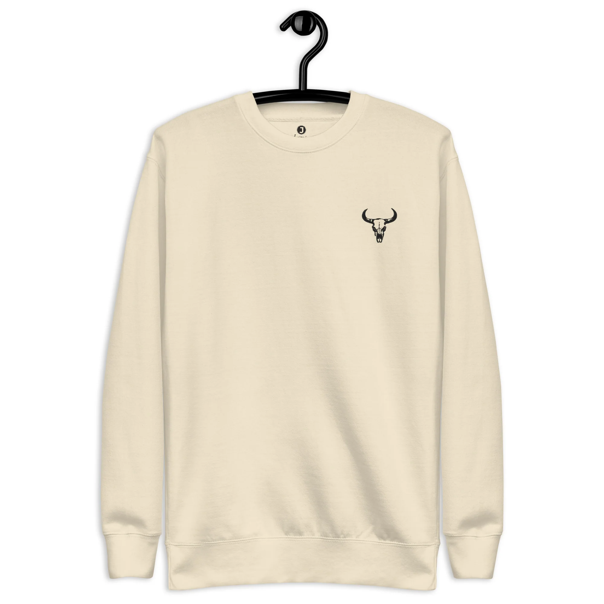 Bleachbone Embroidered Premium Sweatshirt | Cotton Heritage - Image 4