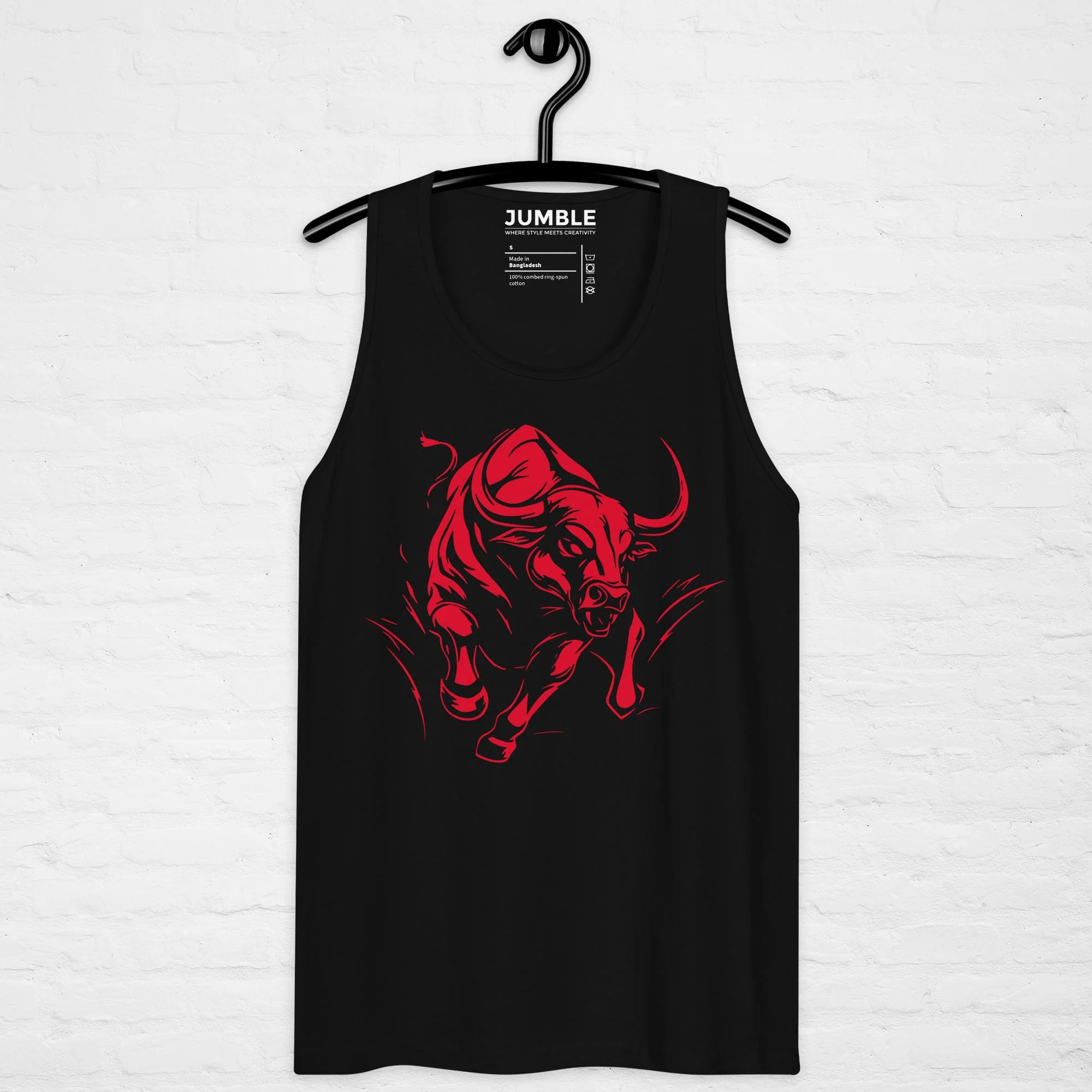 Bloodrush Men's Premium Tank Top | Cotton Heritage