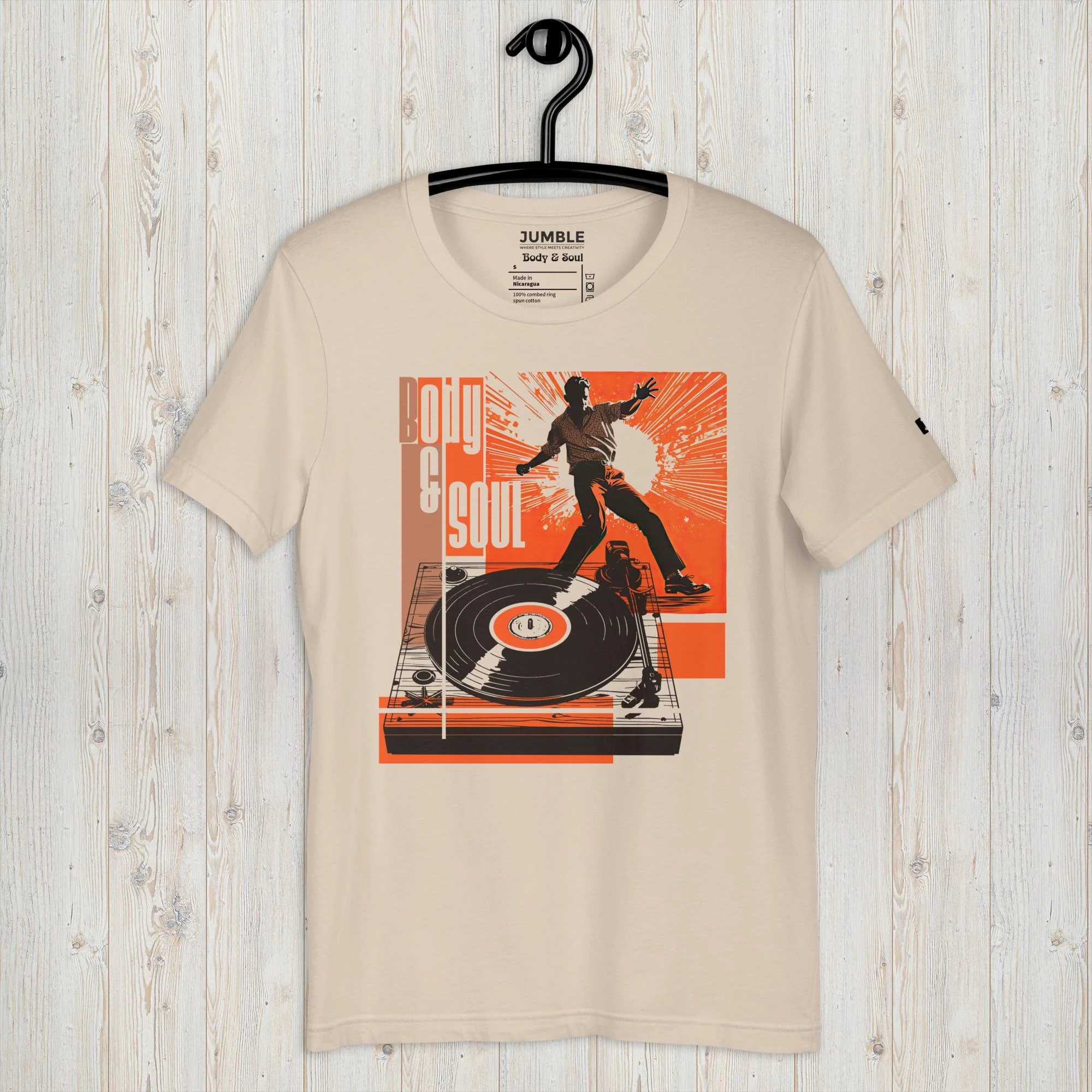 Body & Soul Modern Regular Fit T-Shirt | Bella+Canvas