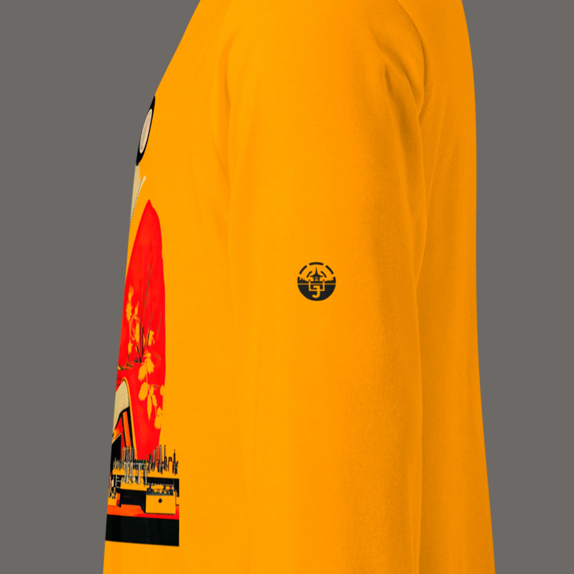 Bonsai Beat Long Sleeve T-Shirt | Bella+Canvas - Image 8