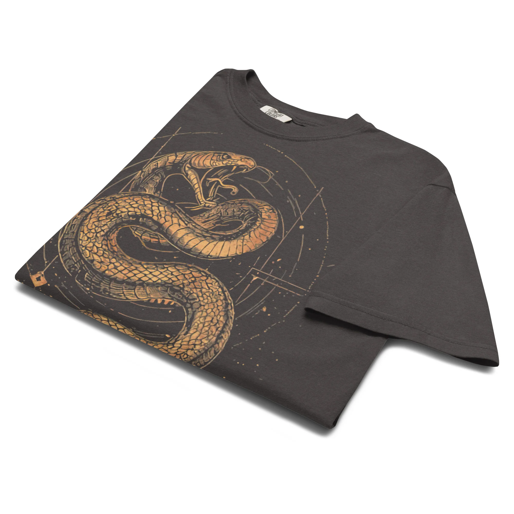 Brass Serpent Premium Heavyweight T-Shirt | Comfort Colors - Image 2