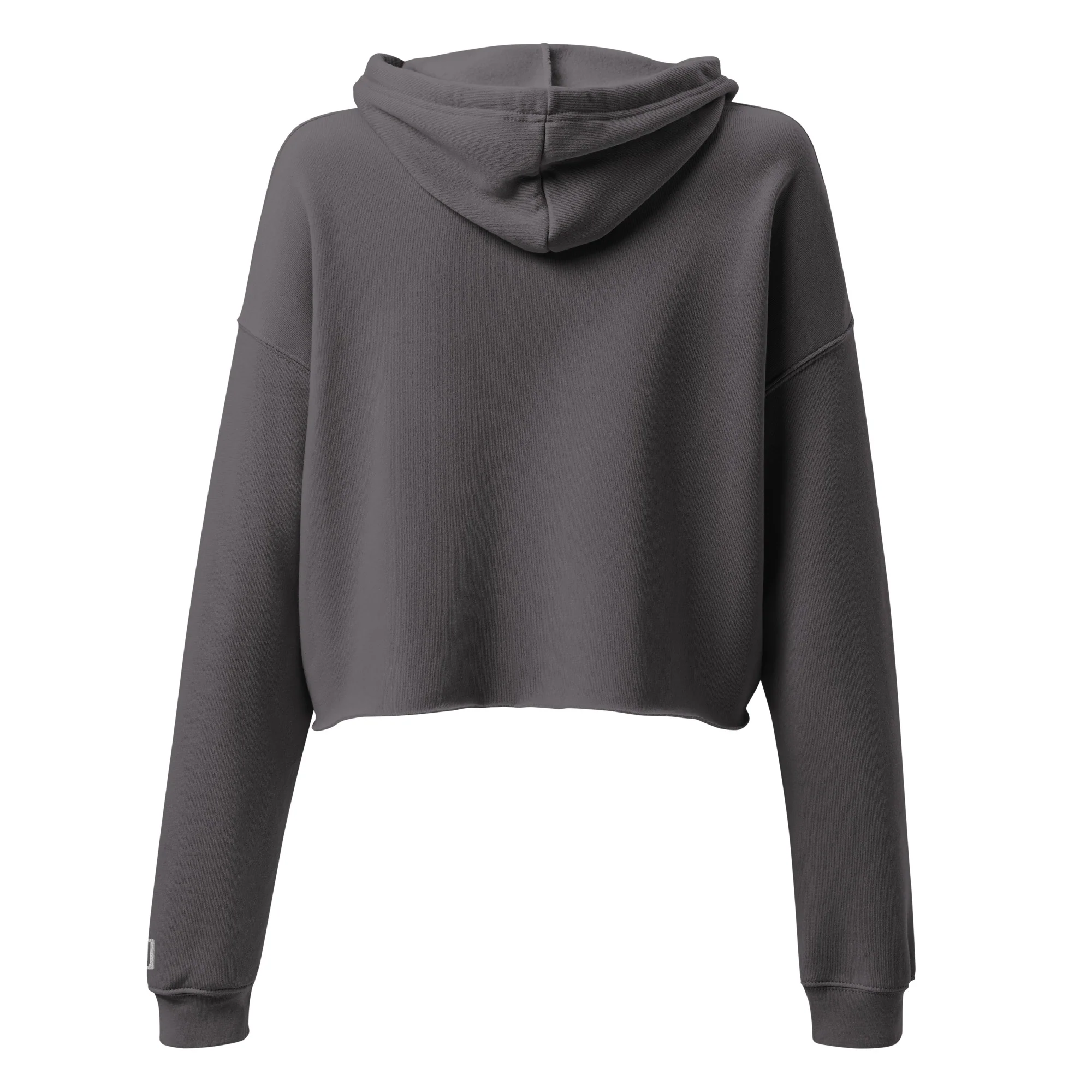 Catitude Women’S Cropped Hoodie  | Bella + Canvas  | AS Colour - Image 5