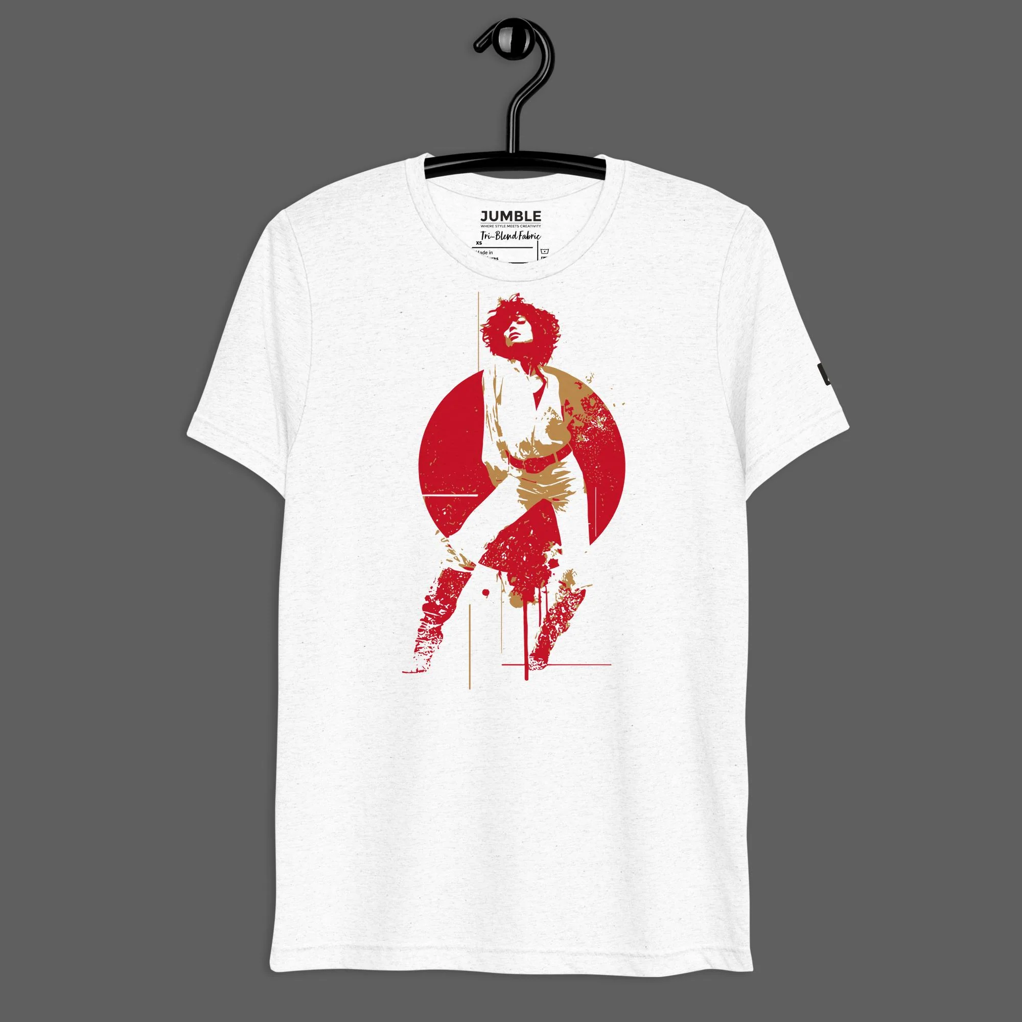 Cherry Dynamite Lightweight Short Sleeve Vintage T-Shirt | Tri-Blend - Image 5