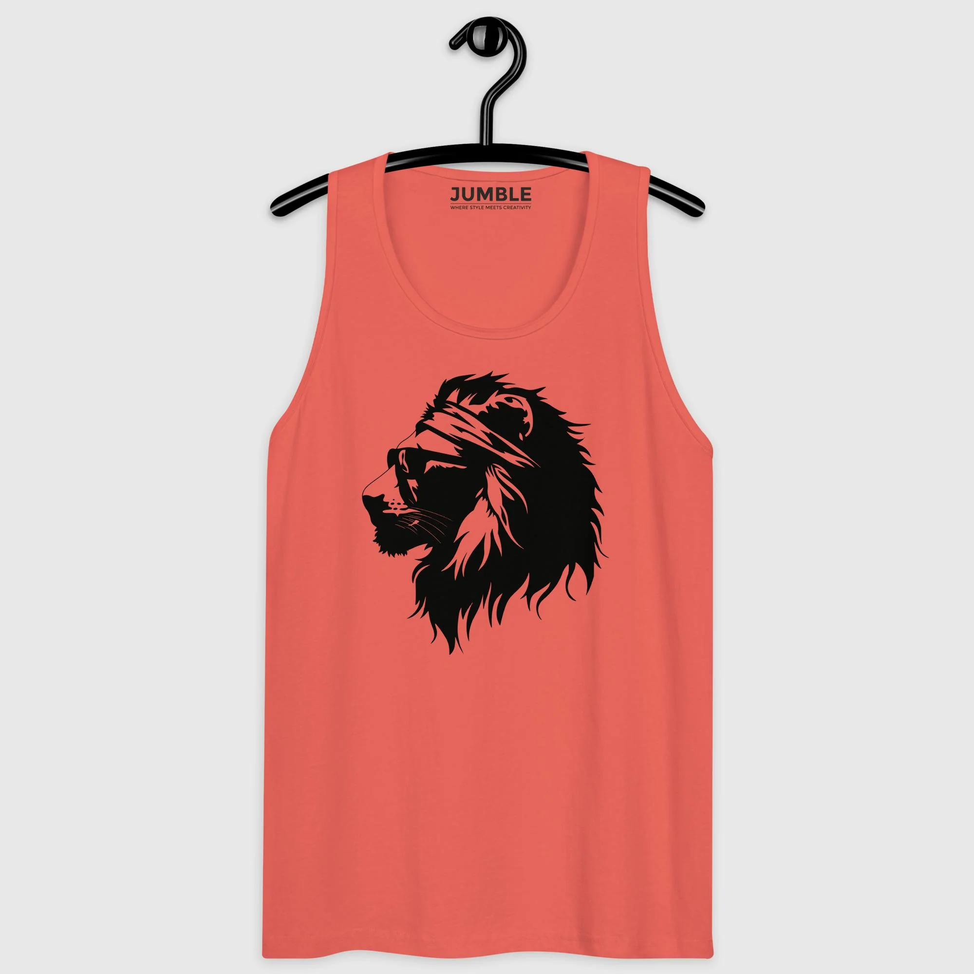 Chill King Men's Premium Tank Top | Cotton Heritage - Image 2