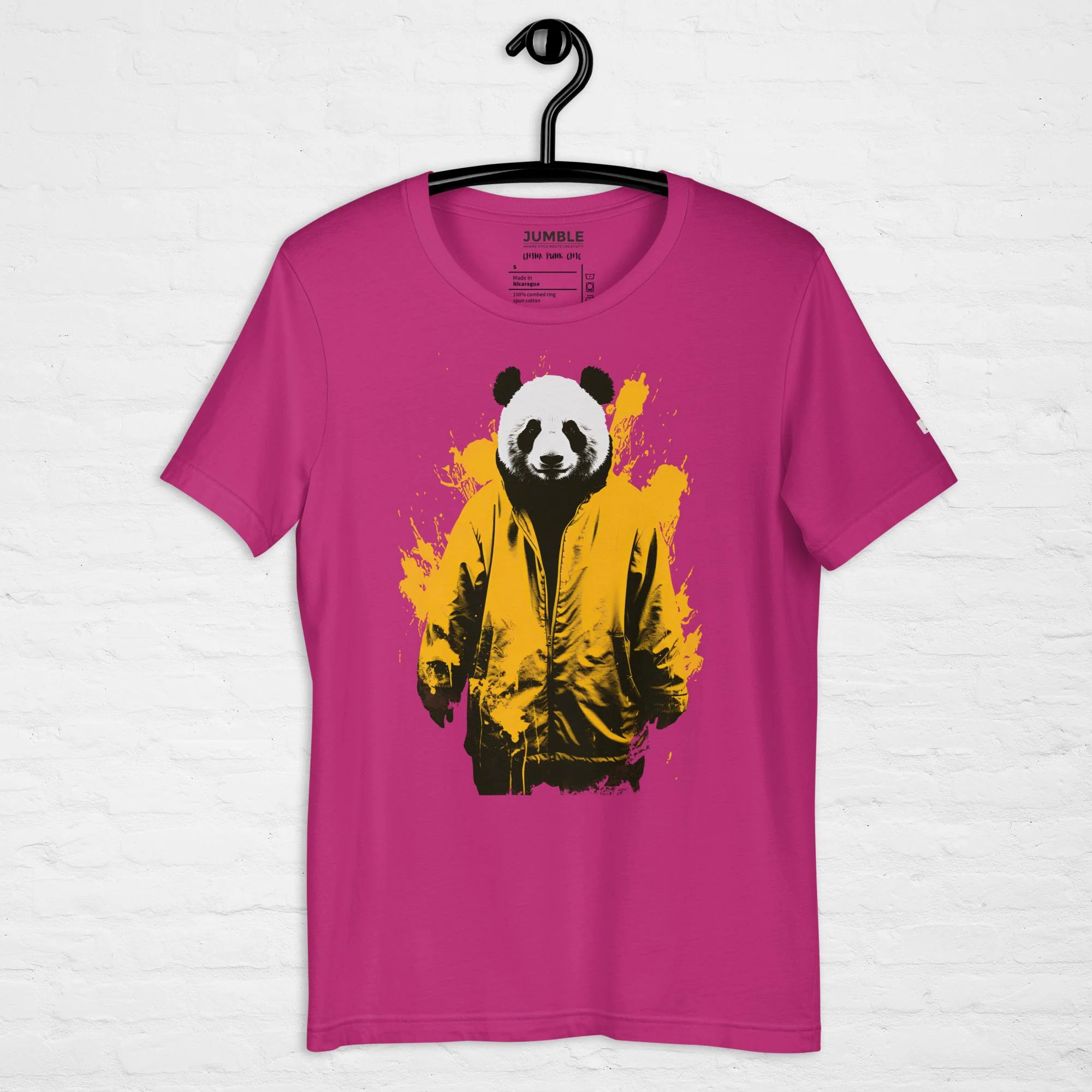 China Punk Chic Modern Regular Fit T-Shirt | Bella+Canvas