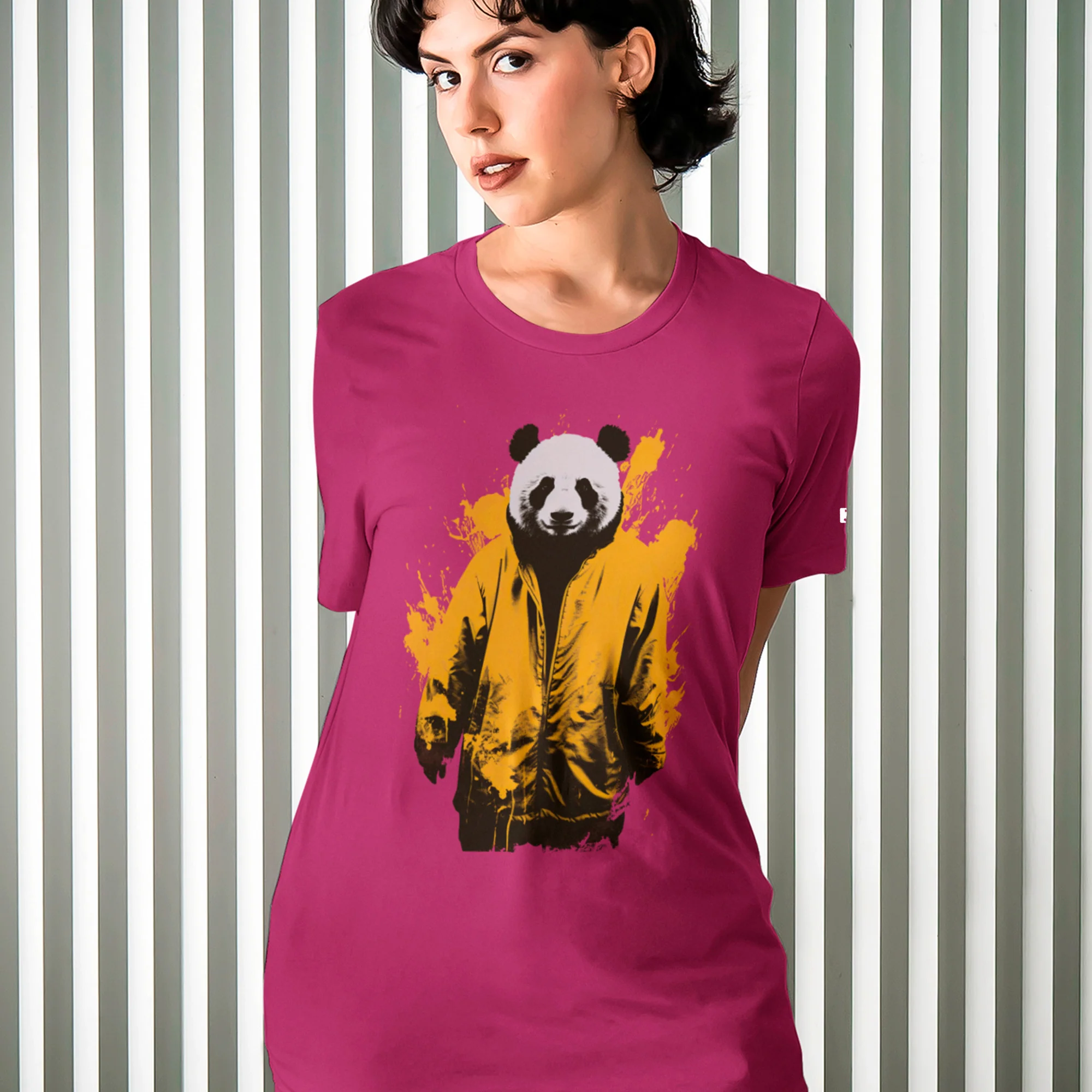 China Punk Chic Modern Regular Fit T-Shirt | Bella+Canvas - Image 2
