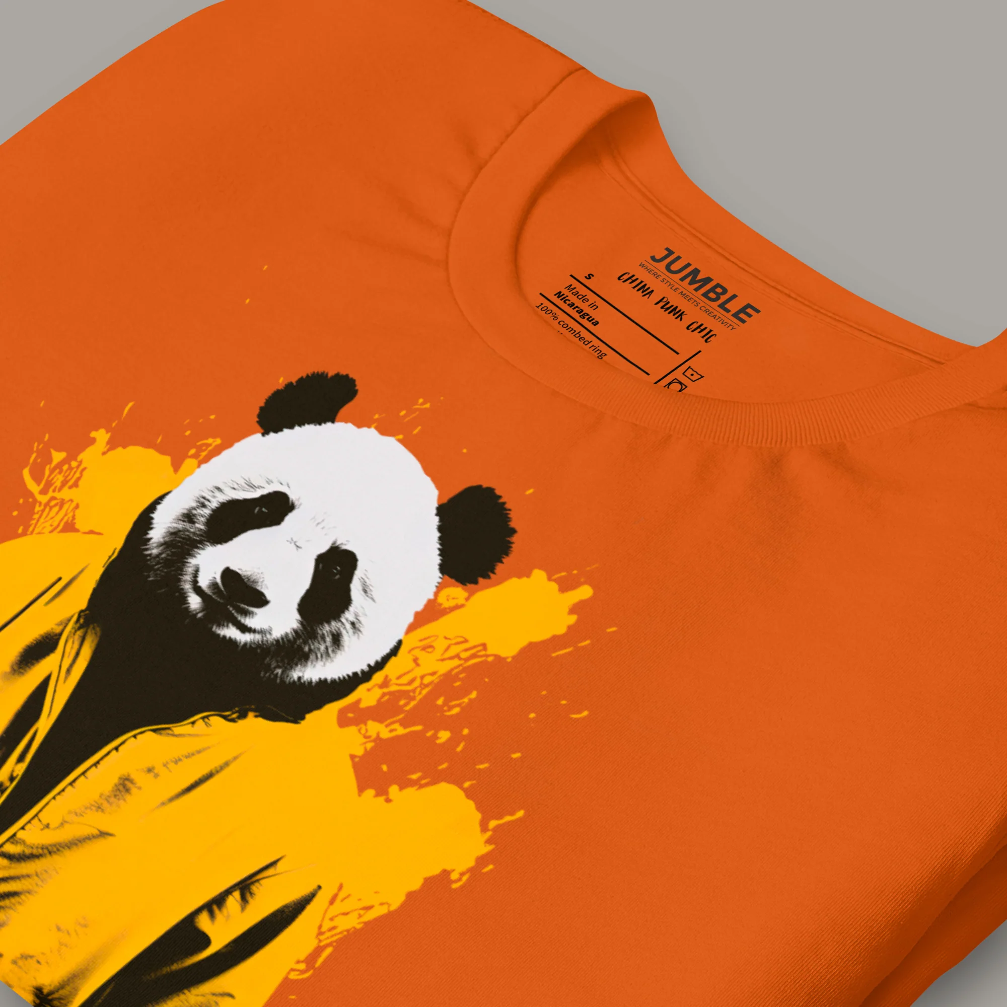 China Punk Chic Modern Regular Fit T-Shirt | Bella+Canvas - Image 5