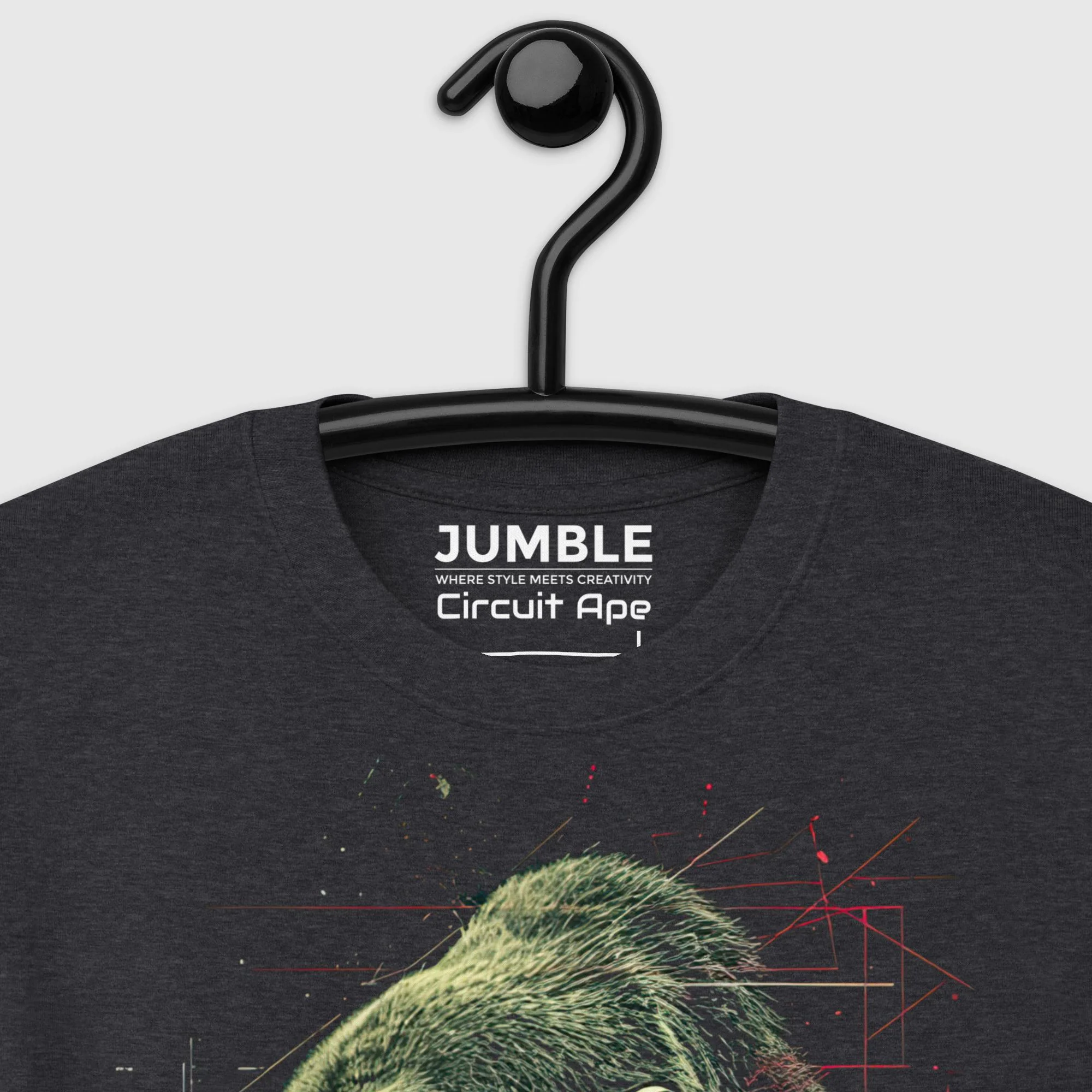 Circuit Ape Men's Premium Heavyweight T-Shirt | Cotton Heritage - Image 6
