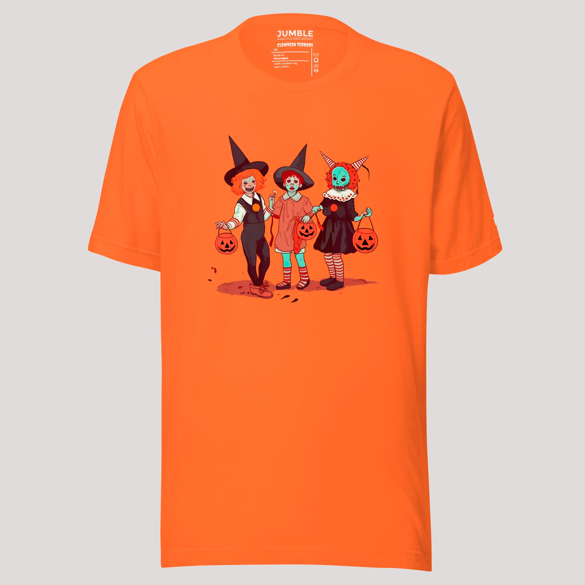 Clownish Terrors Modern Regular Fit T-Shirt | Bella+Canvas - Image 15