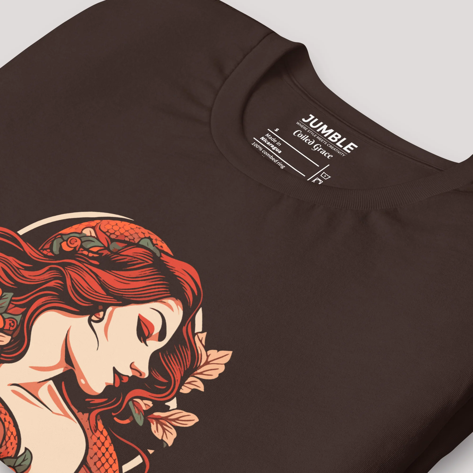 Coiled Grace Modern Regular Fit T-Shirt | Bella+Canvas - Image 13