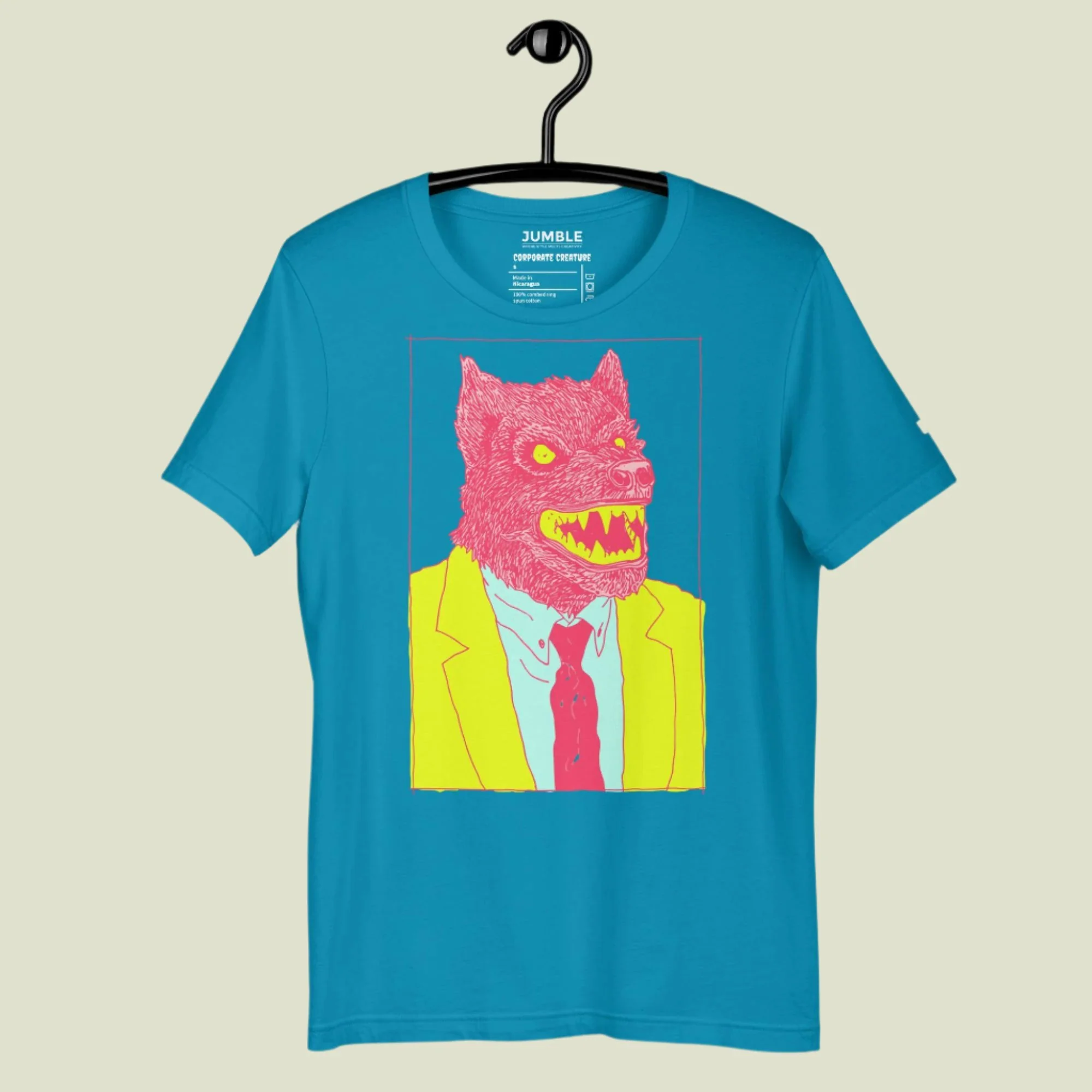 Corporate Creature Modern Regular Fit T-Shirt | Bella+Canvas
