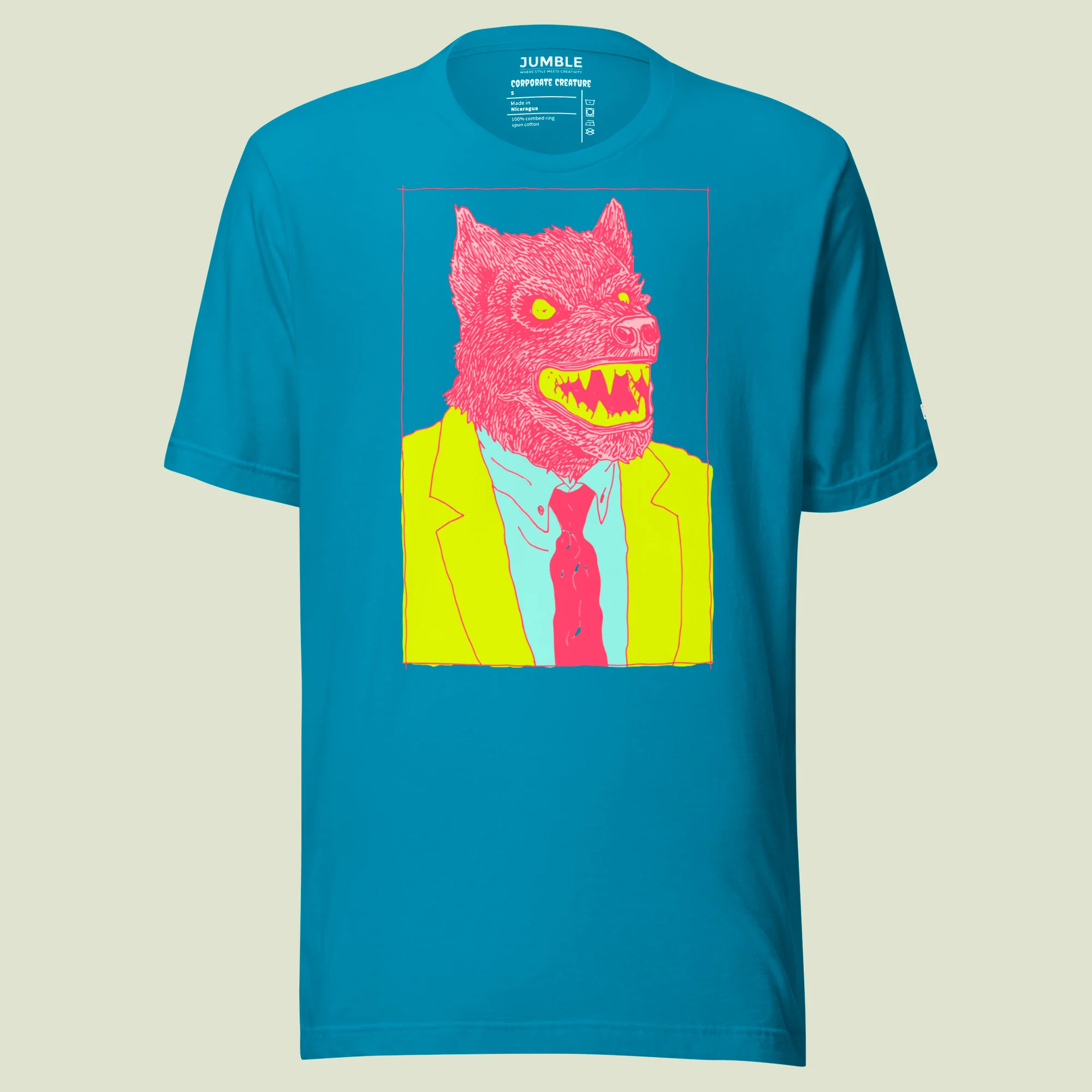 Corporate Creature Modern Regular Fit T-Shirt | Bella+Canvas - Image 7