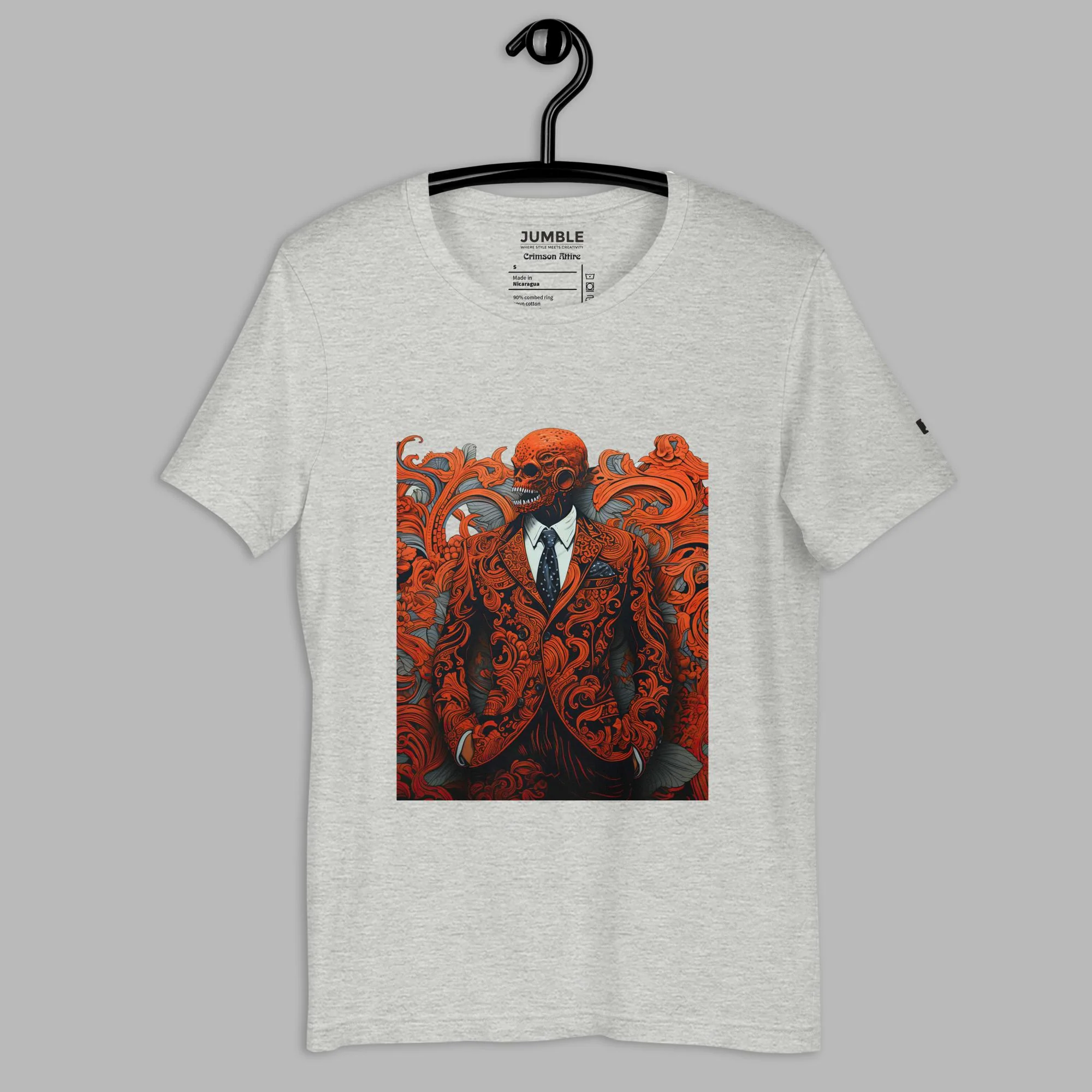Crimson Attire Modern Regular Fit T-Shirt | Bella+Canvas