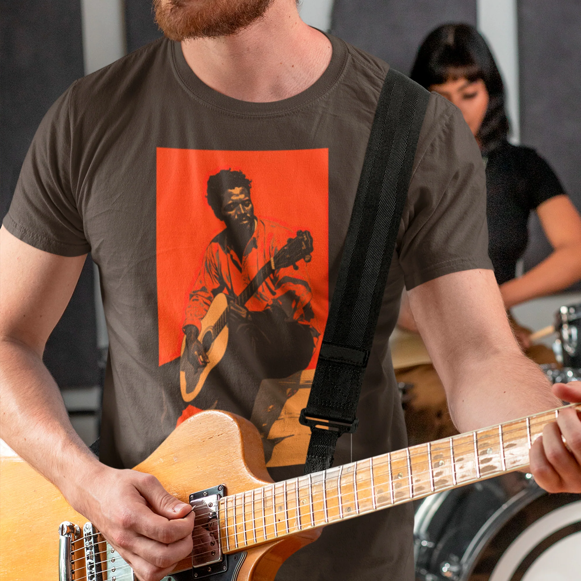 Crimson Blues Modern Regular Fit T-Shirt | Bella+Canvas - Image 5