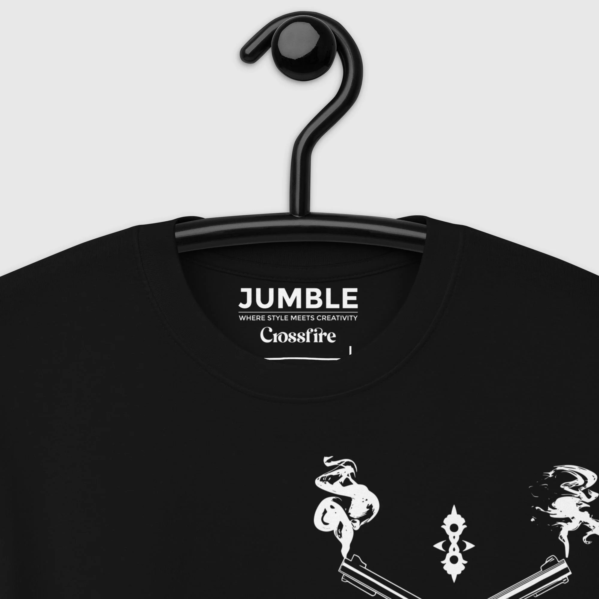 Crossfire Men's Premium Heavyweight T-Shirt | Cotton Heritage - Image 7