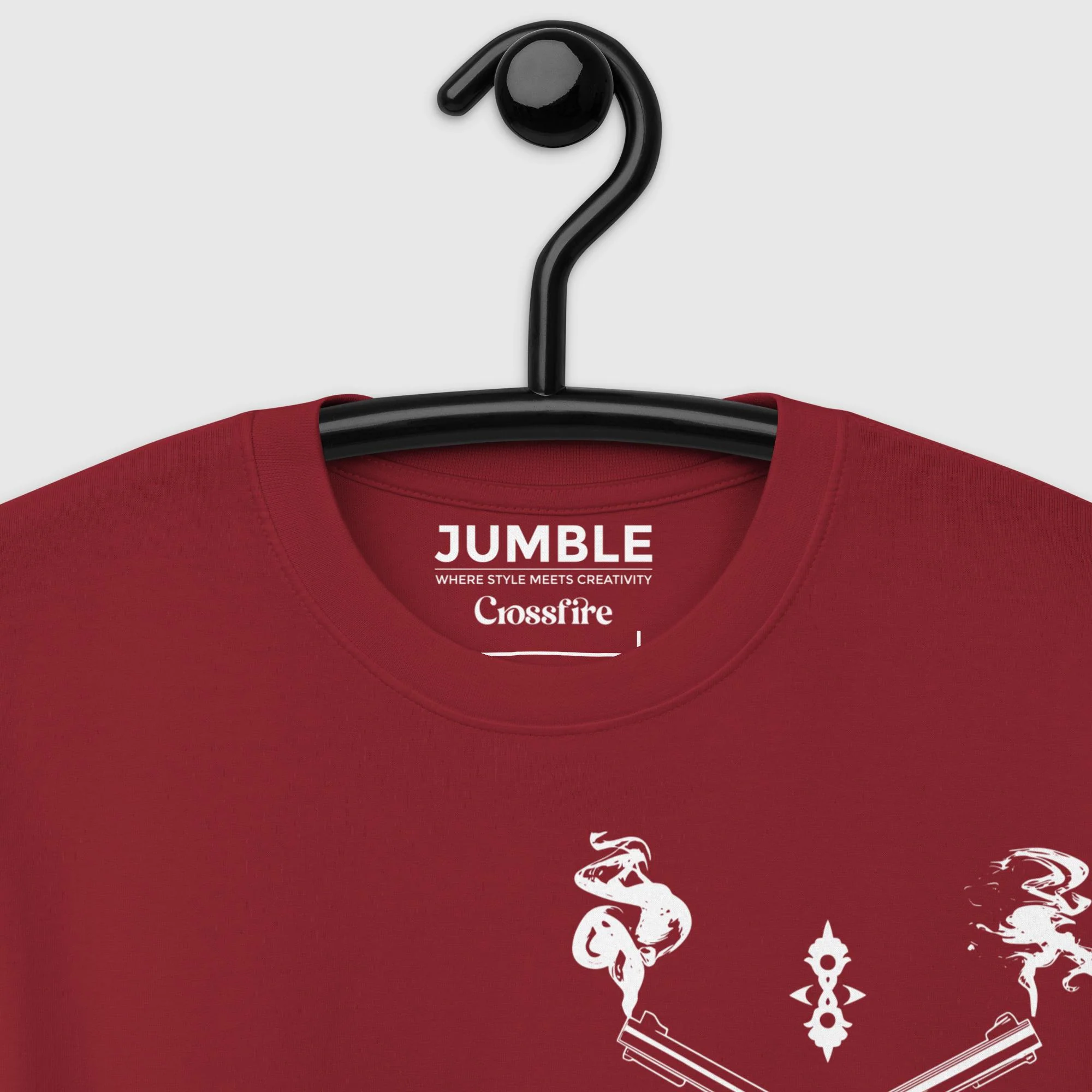 Crossfire Men's Premium Heavyweight T-Shirt | Cotton Heritage - Image 8