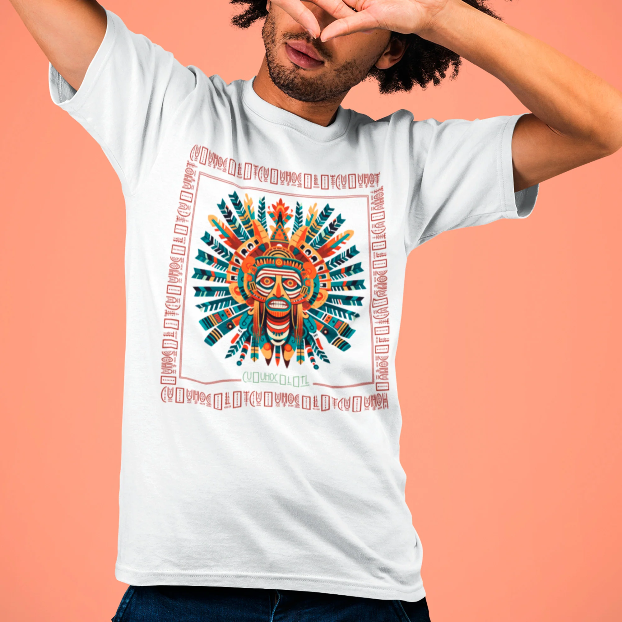 Cuāuhocēlōtl "Eagle Warrior" Modern Regular Fit T-Shirt | Bella+Canvas - Image 2