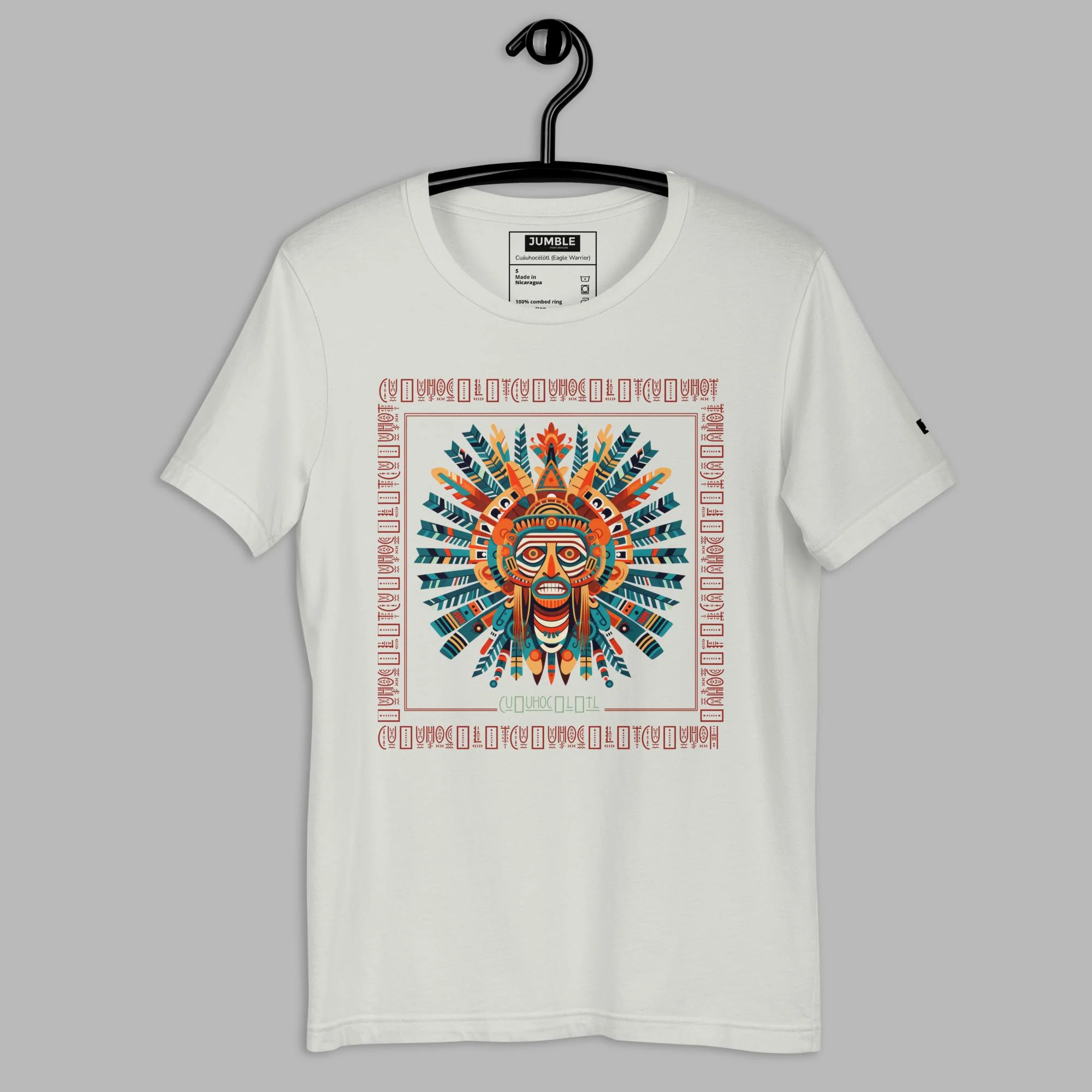 Cuāuhocēlōtl "Eagle Warrior" Modern Regular Fit T-Shirt | Bella+Canvas - Image 3