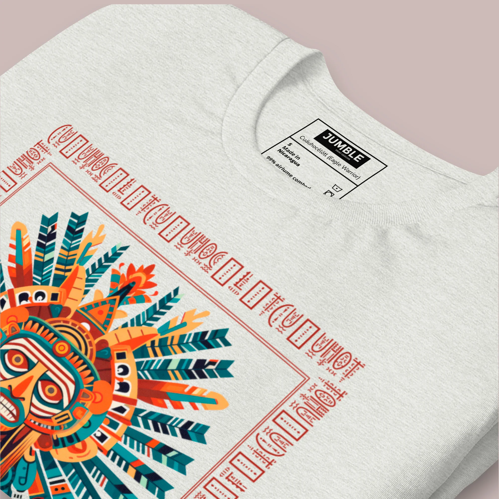 Cuāuhocēlōtl "Eagle Warrior" Modern Regular Fit T-Shirt | Bella+Canvas - Image 4