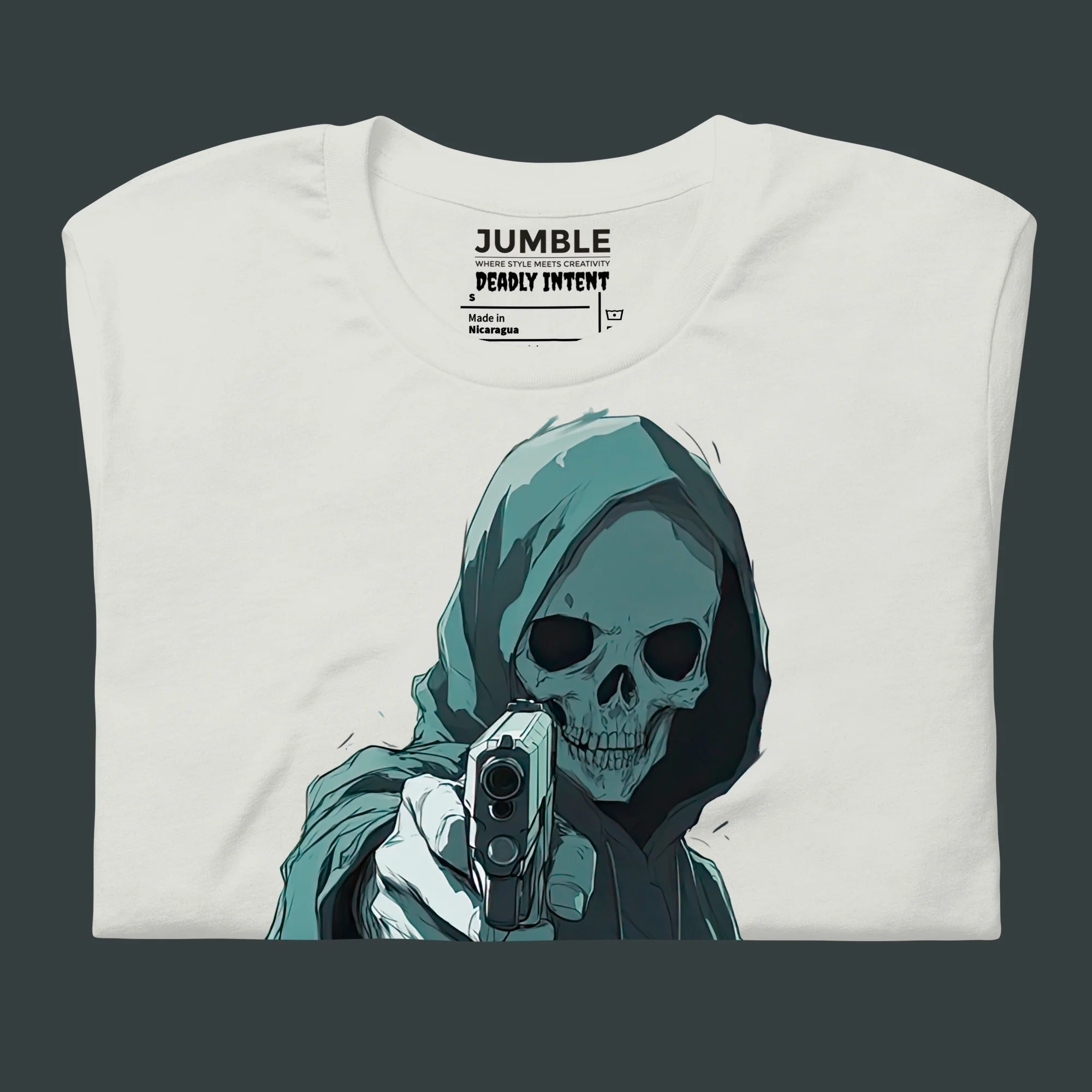 Deadly Intent Modern Regular Fit T-Shirt | Bella+Canvas - Image 3