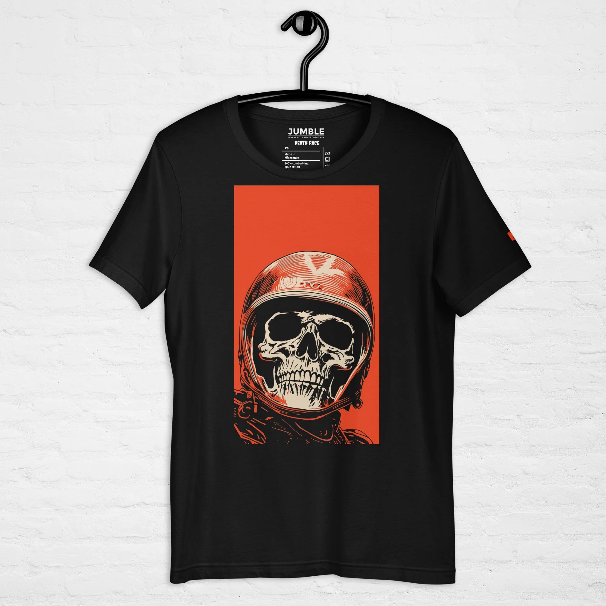 Death Race Modern Regular Fit T-Shirt | Bella+Canvas