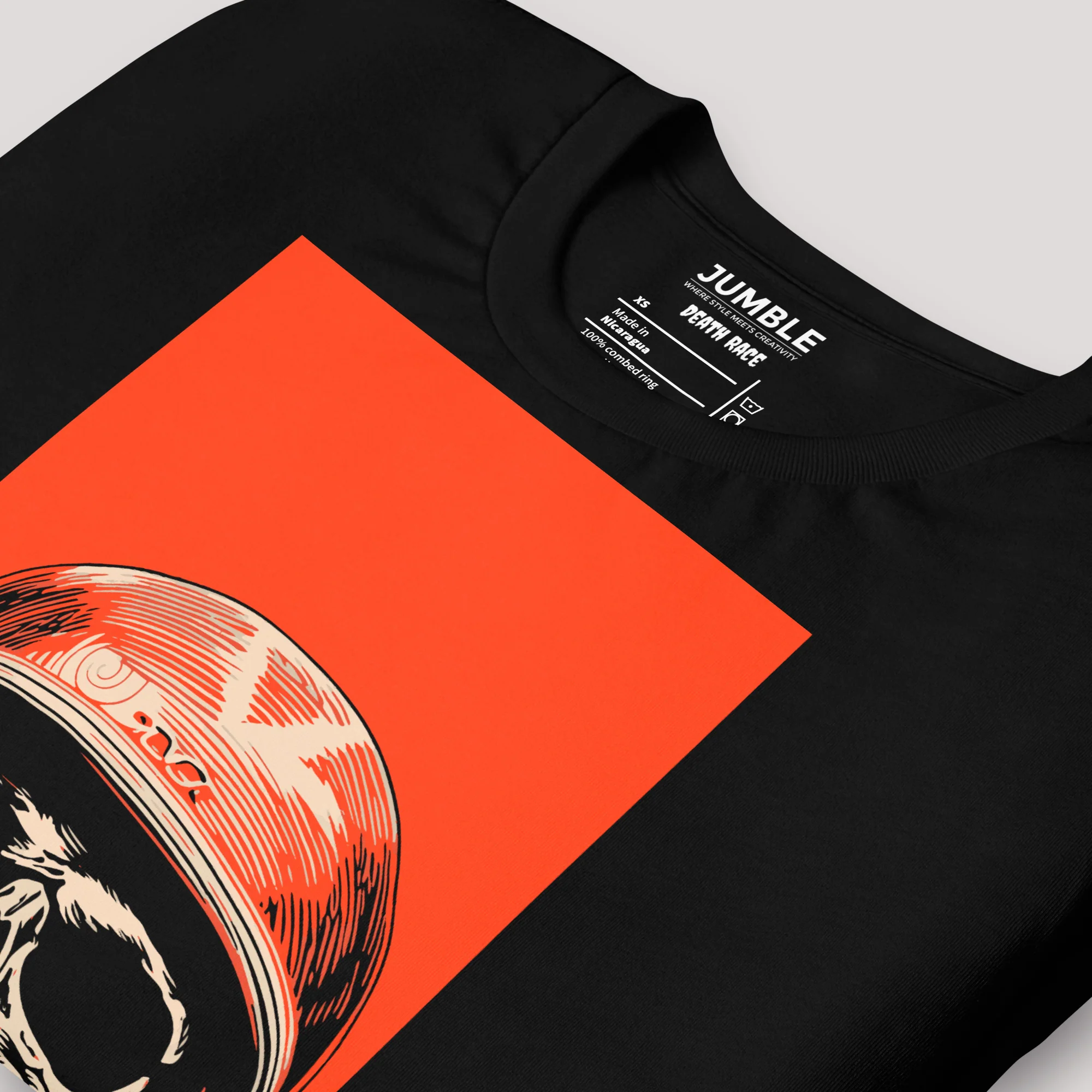 Death Race Modern Regular Fit T-Shirt | Bella+Canvas - Image 5