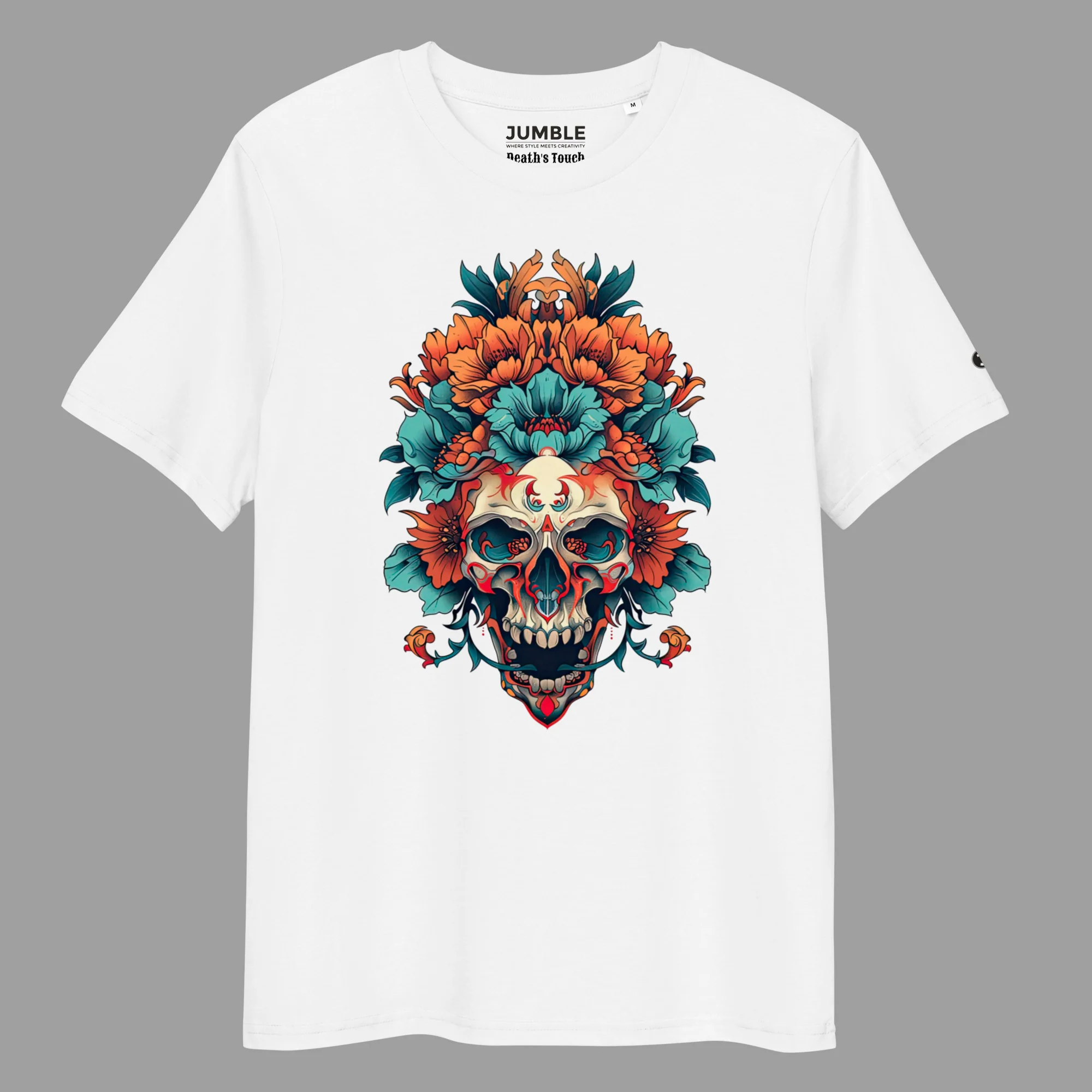 Death's Touch Premium Organic Cotton Medium Fit T-Shirt | Stanley/Stella - Image 3