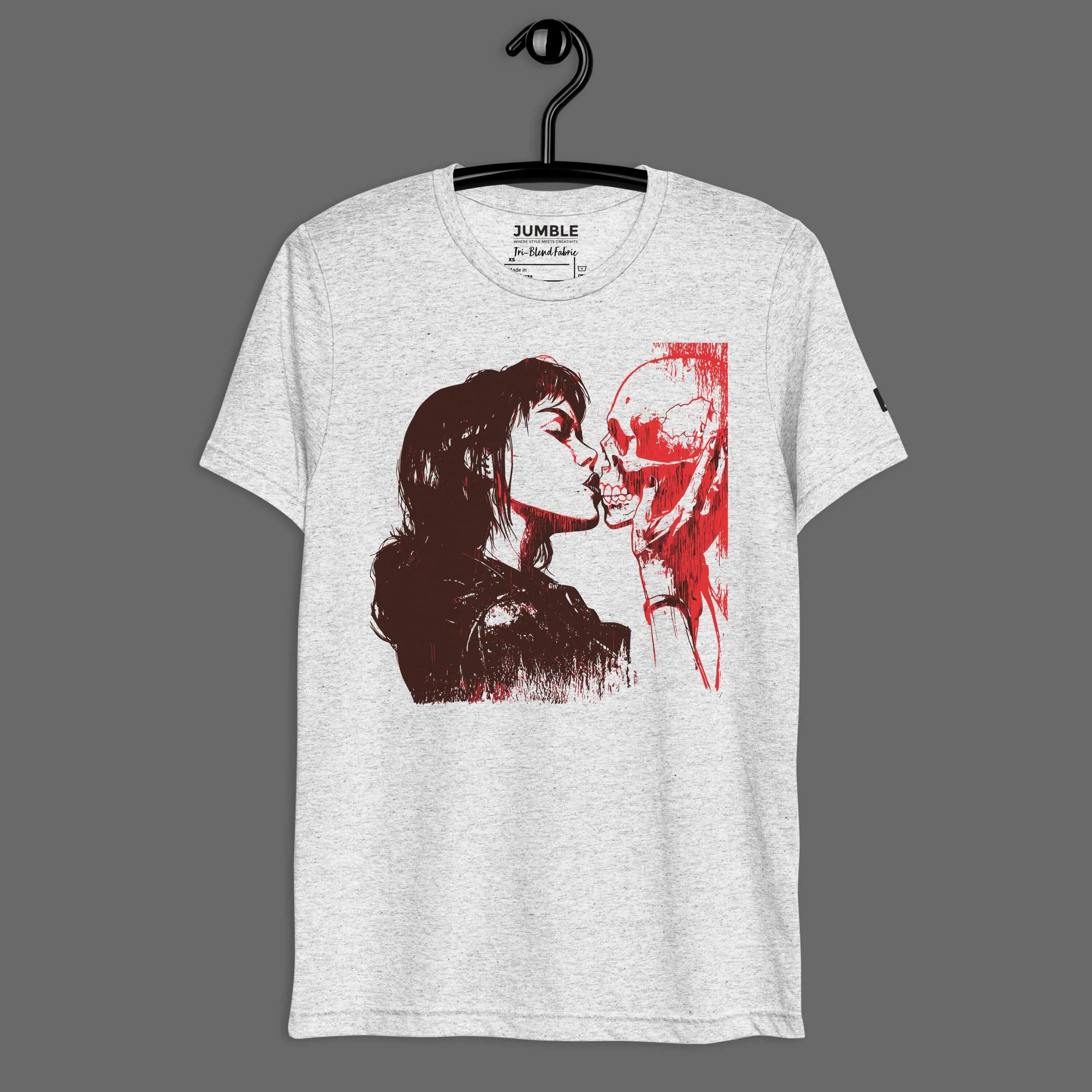 Decay & Desire Lightweight Short Sleeve Vintage T-Shirt | Tri-Blend - Image 3