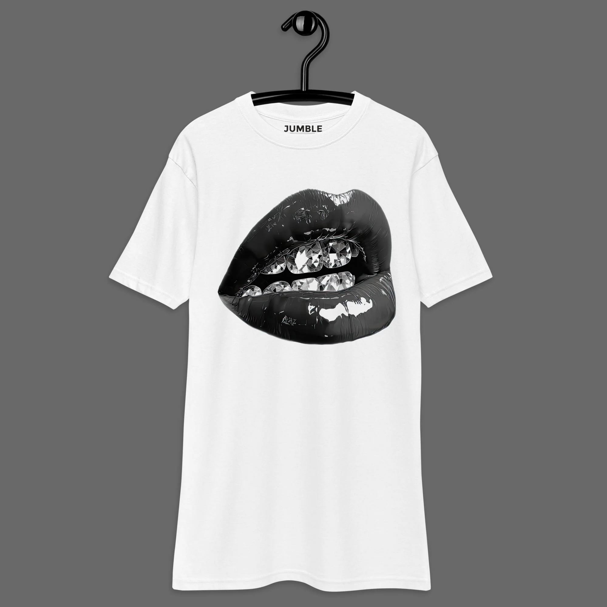 Diamond Bite Men's Premium Heavyweight T-Shirt | Cotton Heritage