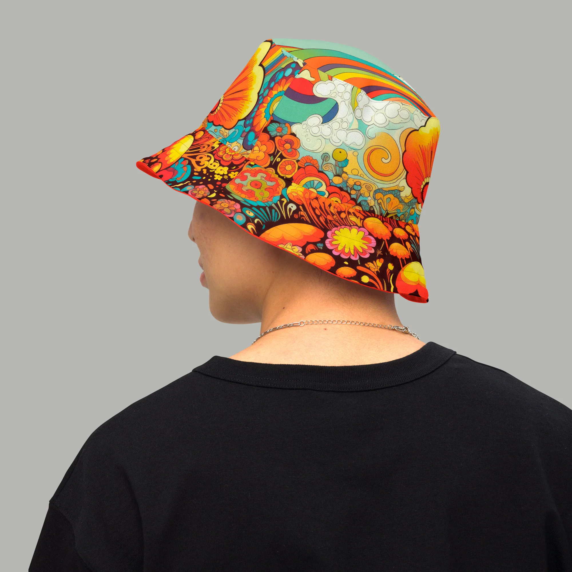 Double Drop Reversible bucket hat - Image 5